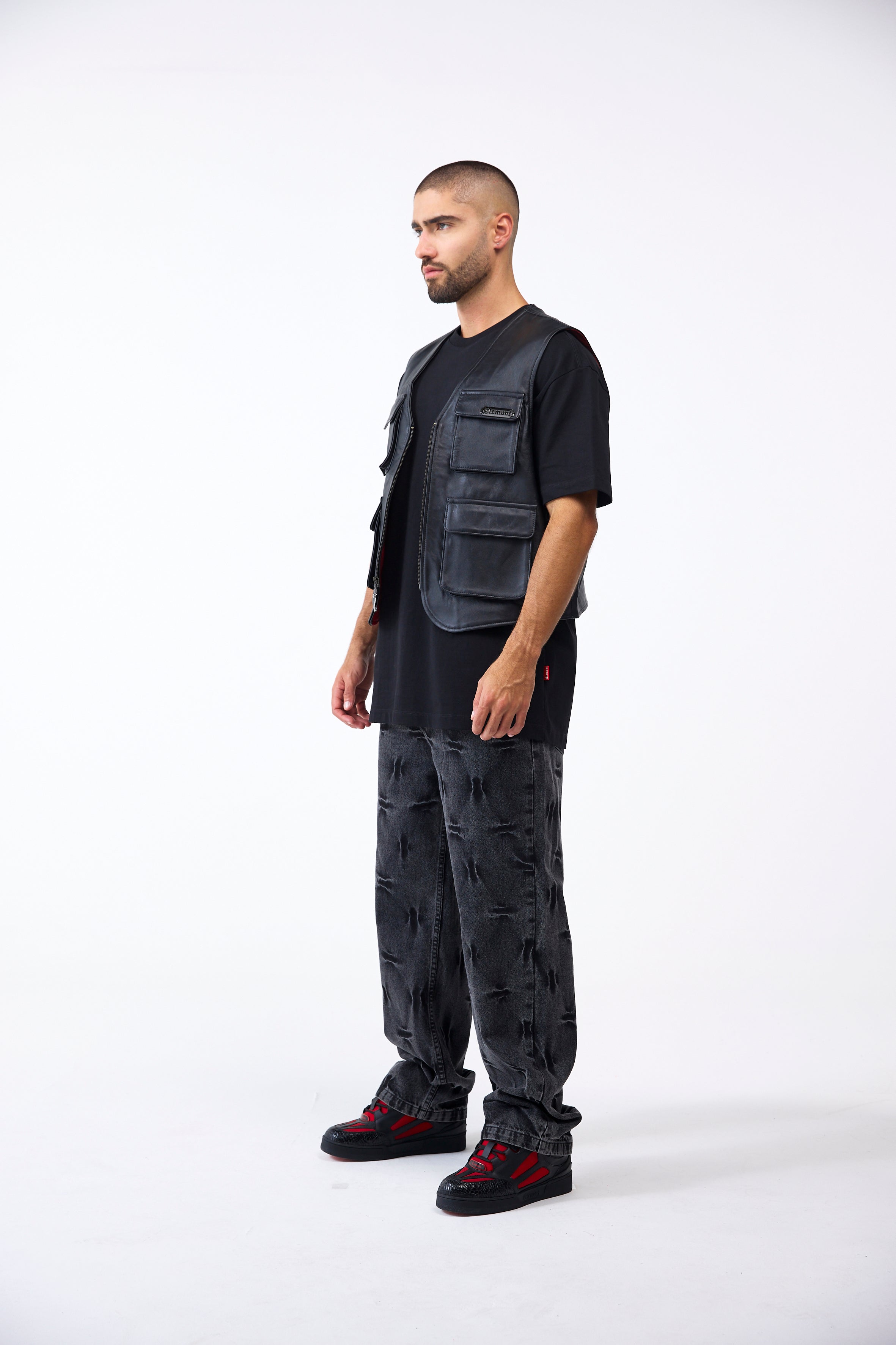 CHALECO MASCULINO LEGAME NEGRO CLEMONT