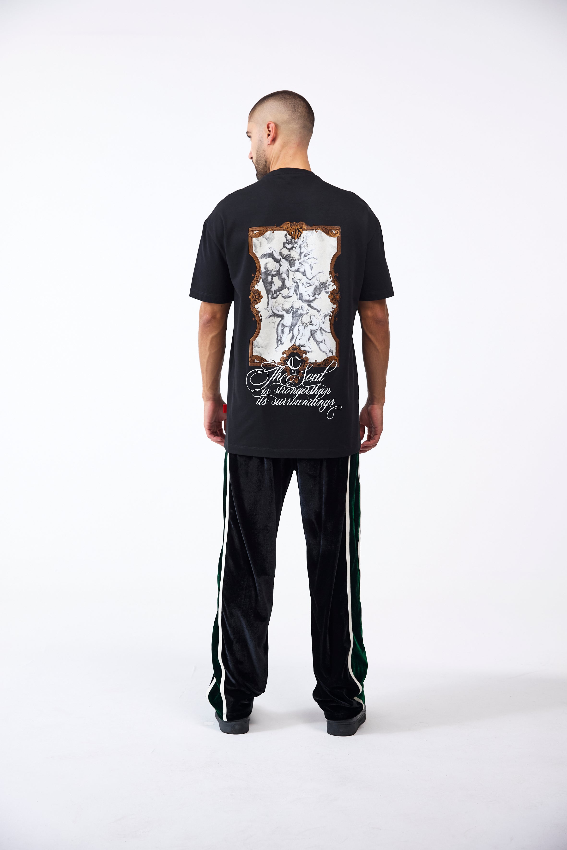 CAMISETA MASCULINO FOLGORE NEGRO CLEMONT