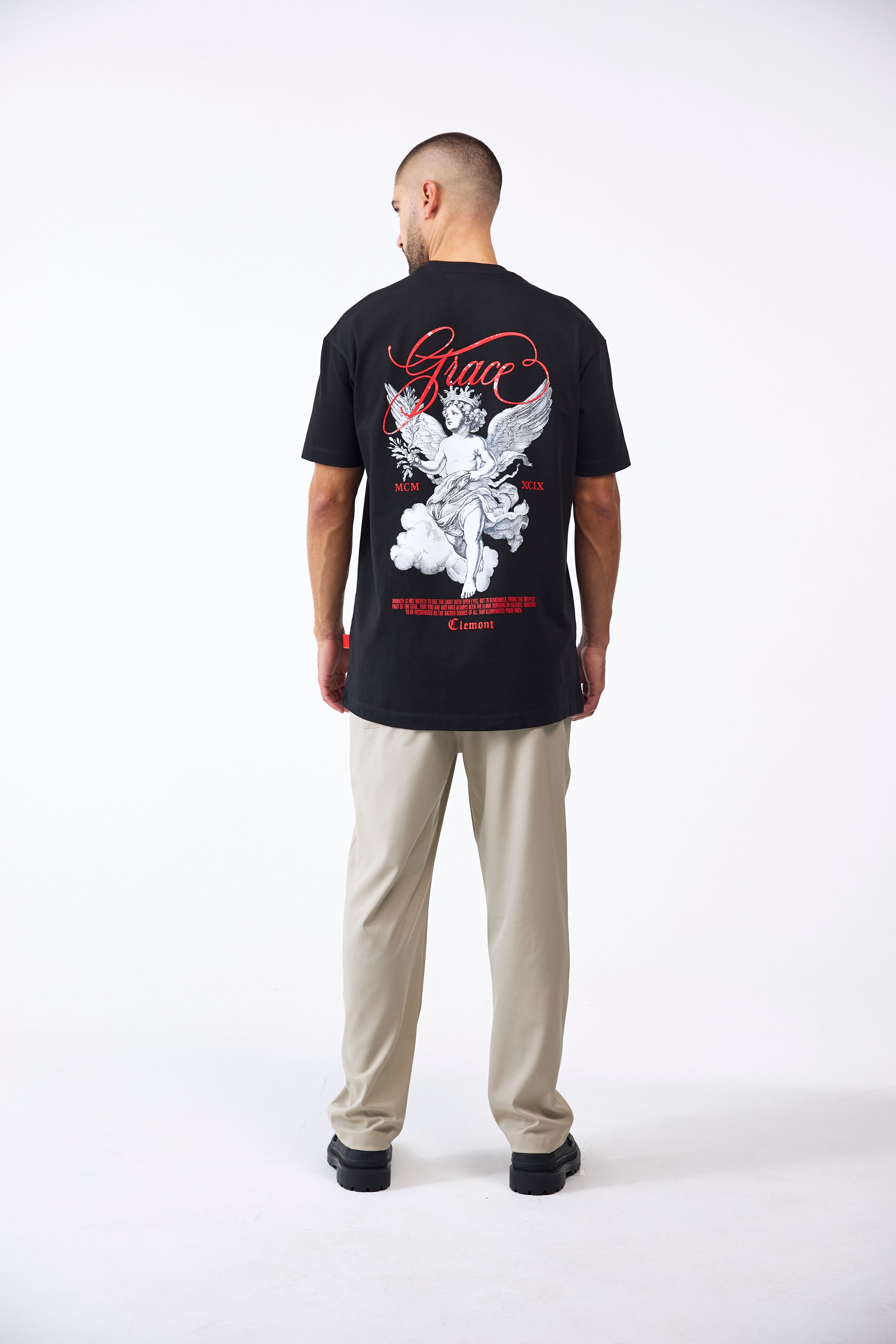CAMISETA MASCULINO LIBERTÁ NEGRO CLEMONT