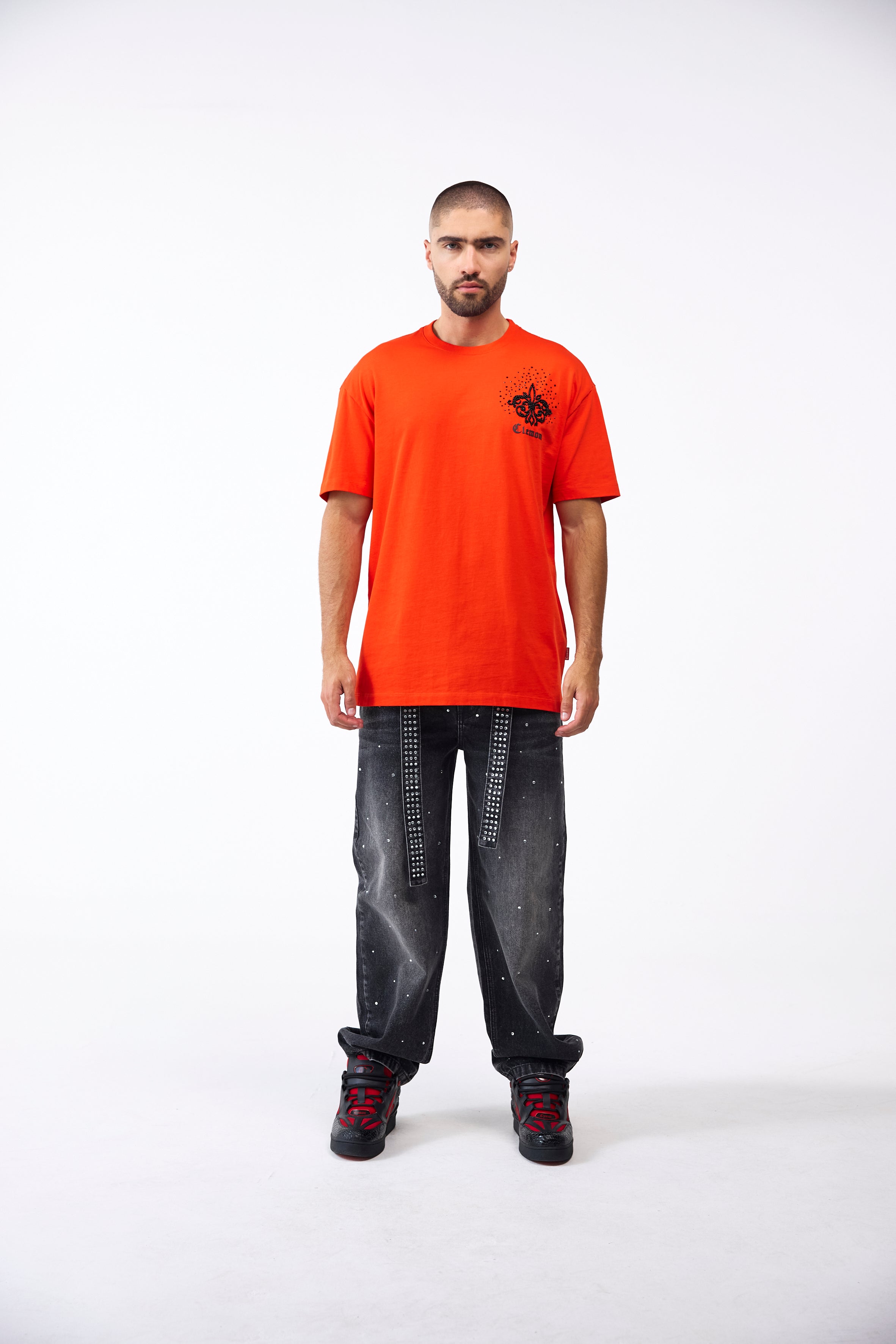 CAMISETA MASCULINO TELESMA ROJO CLEMONT