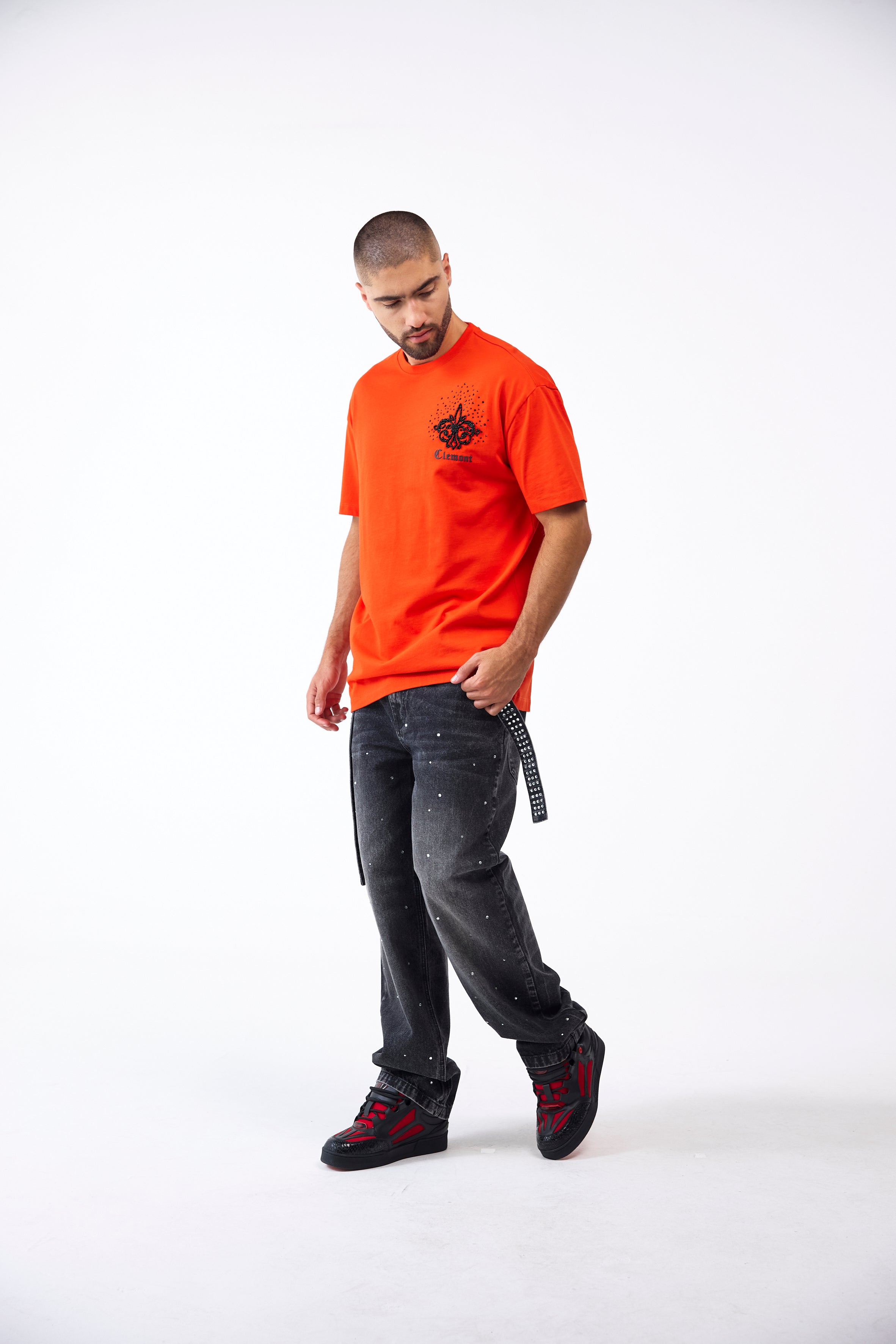 CAMISETA MASCULINO TELESMA ROJO CLEMONT