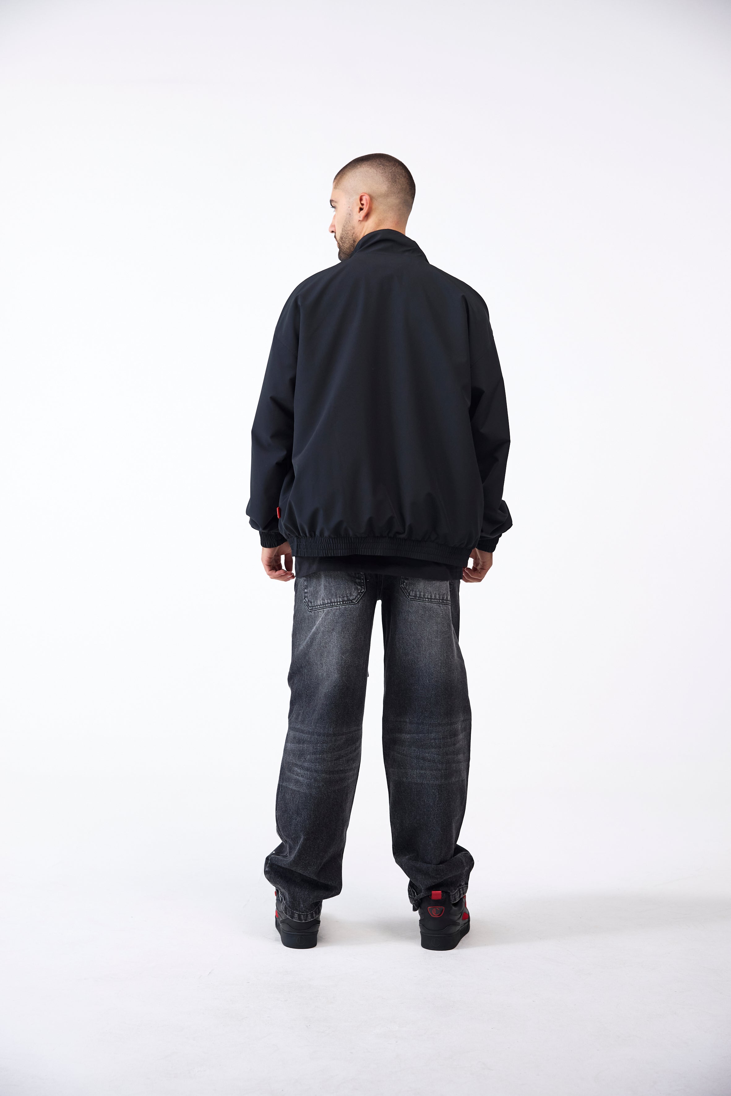 CHAQUETA MASCULINO DIOCESI NEGRO/ROJO CLEMONT