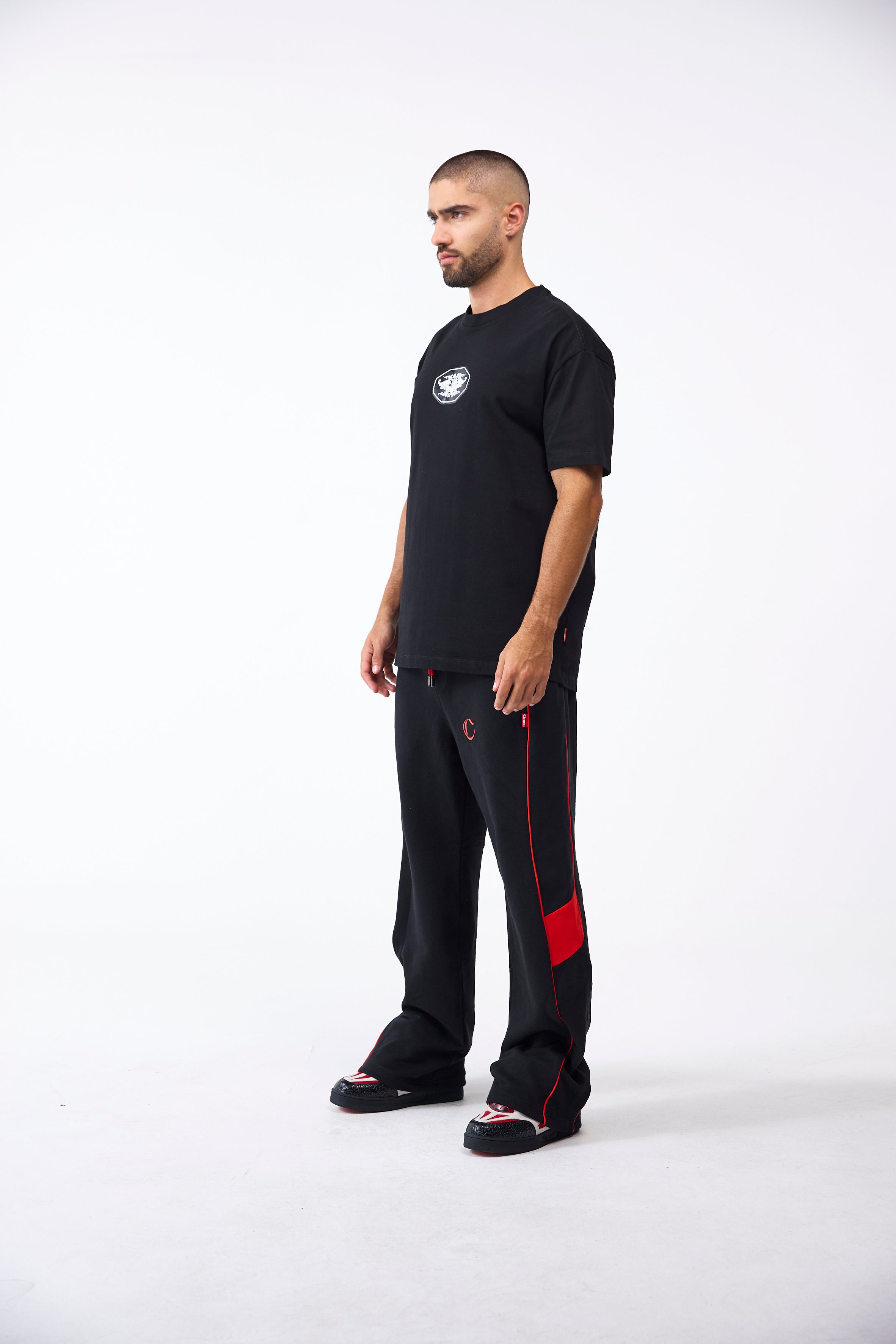 CAMISETA MASCULINO GRAFFIO NEGRO CLEMONT