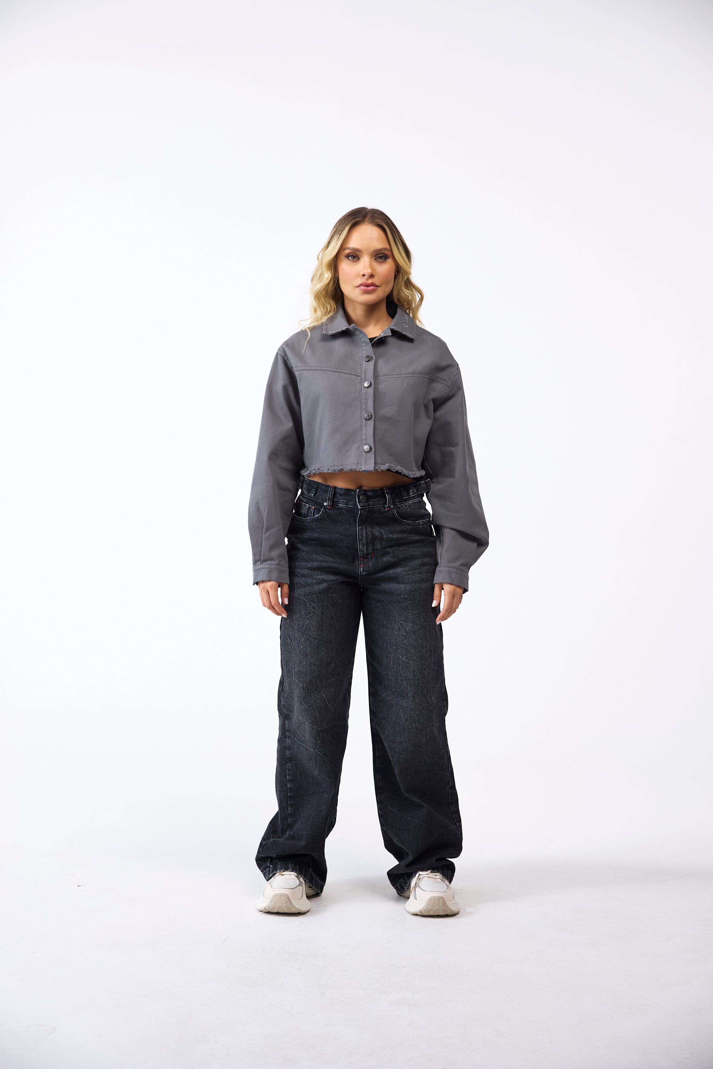 CHAQUETA MUJER SILENZIOSO GRIS OSCURO CLEMONT