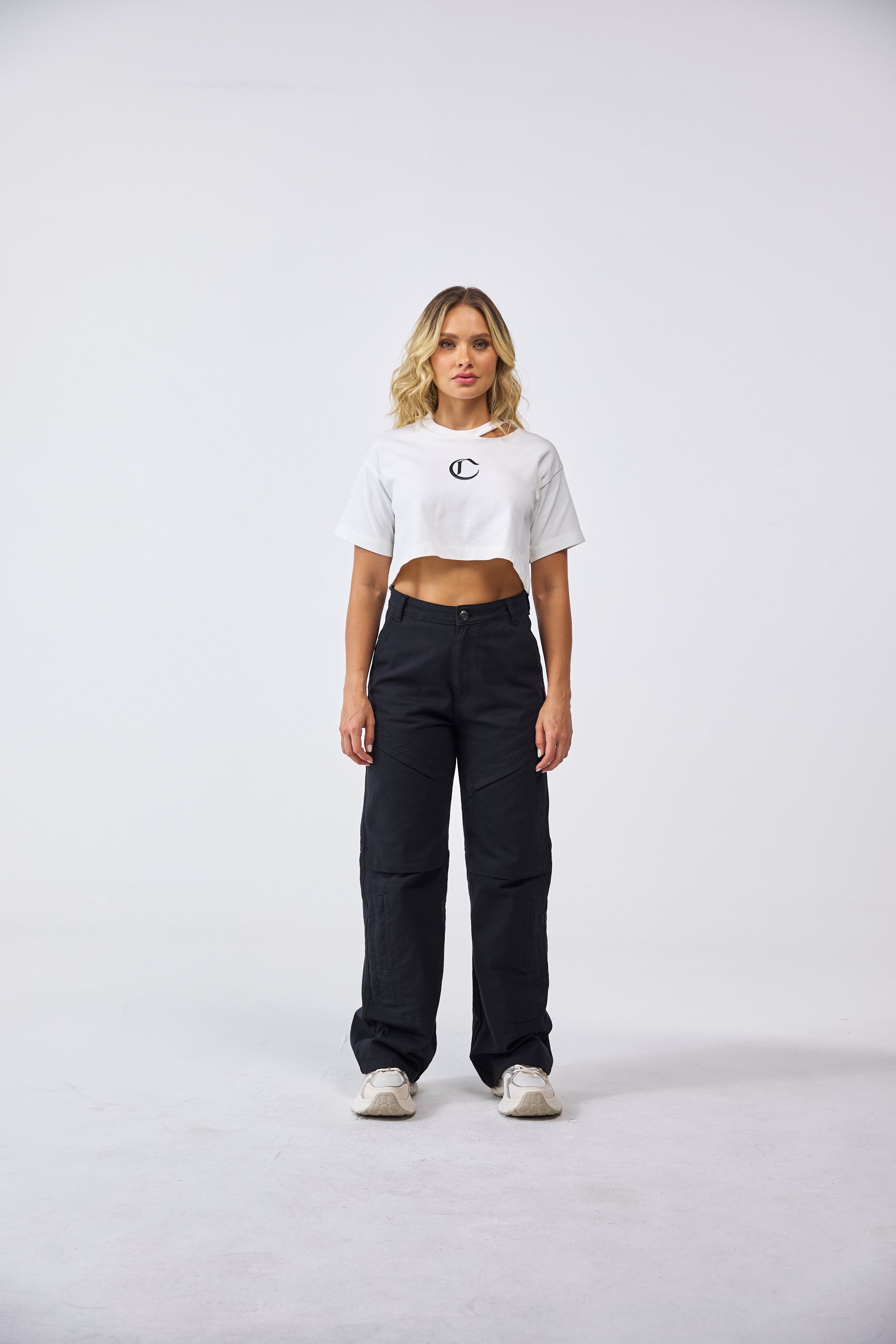 CROPTOP OVERSIZED MUJER CENERE CREMA CLEMONT