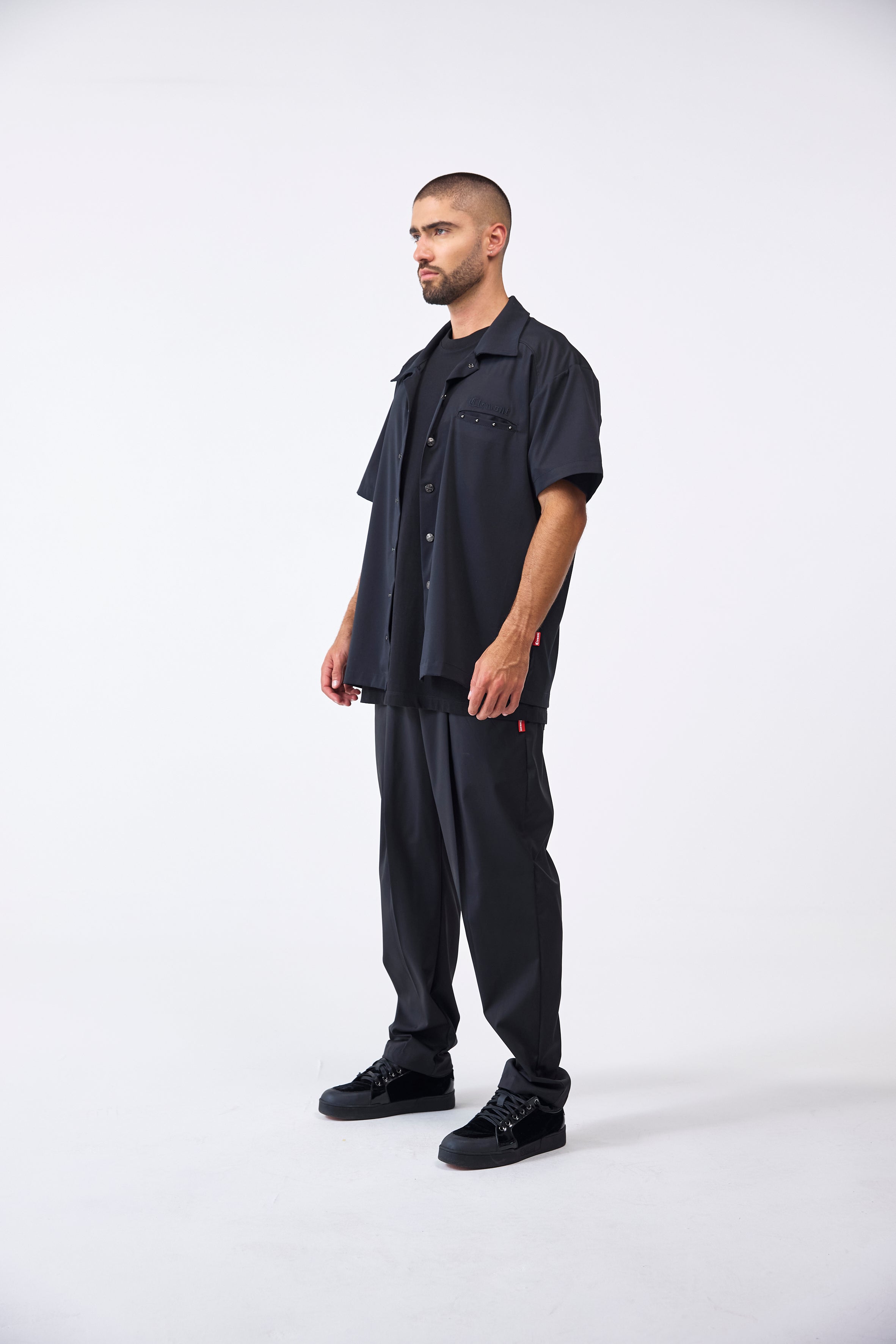 CAMISA MASCULINO RIVELAZIONE NEGRO CLEMONT