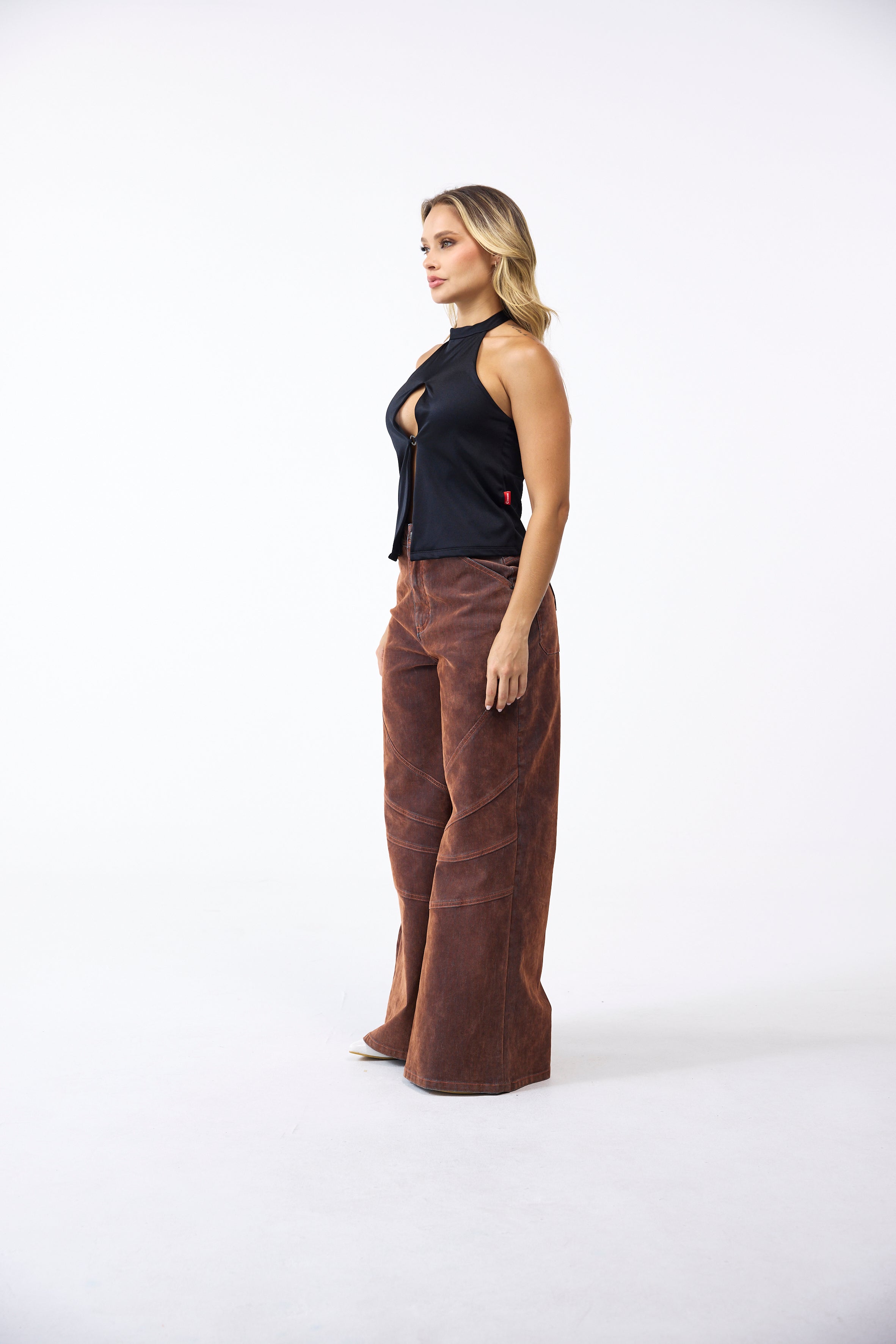 BLUSA MUJER EFFIGIE NEGRO CLEMONT
