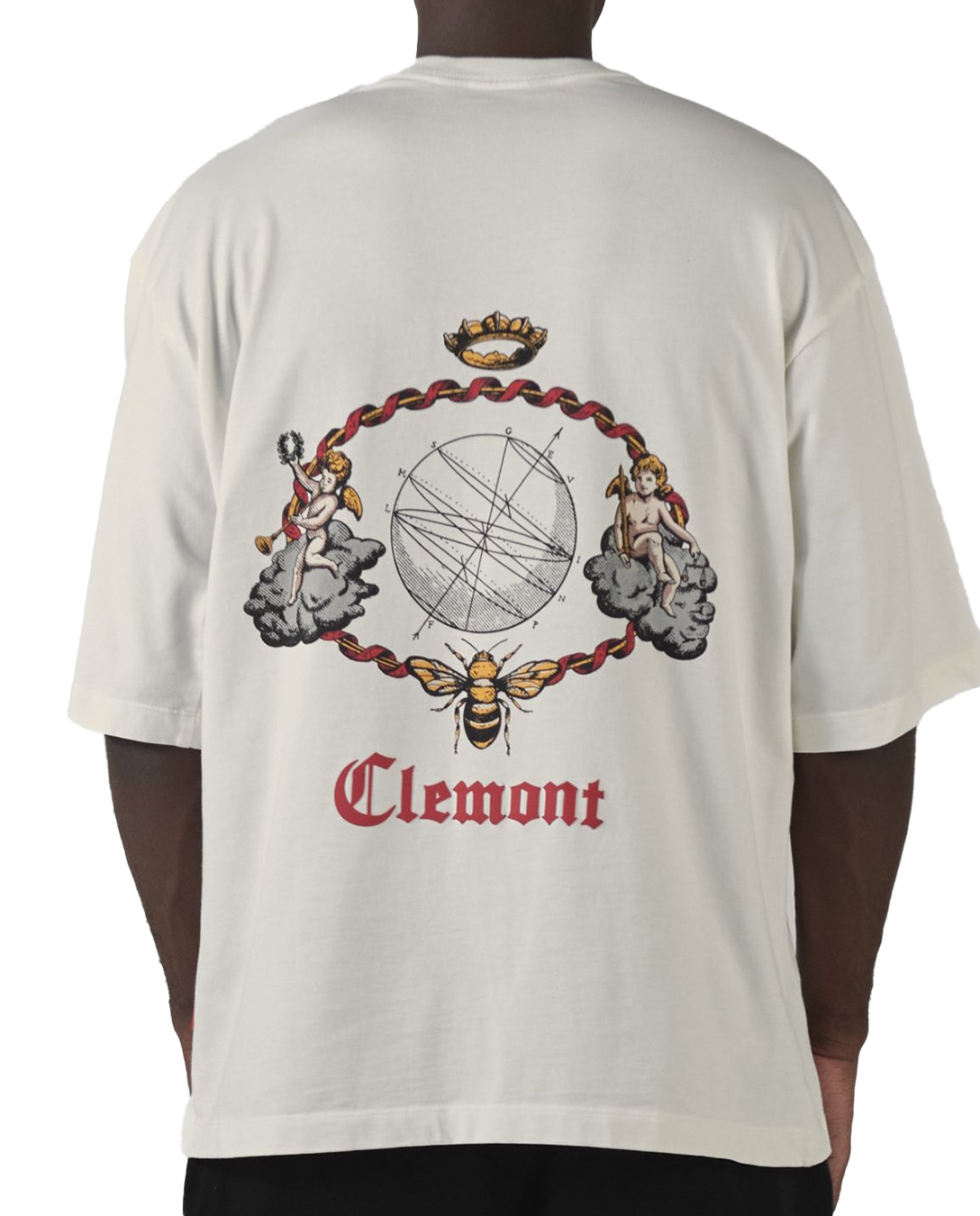 PLUTONE CREAM CLEMONT T-SHIRT