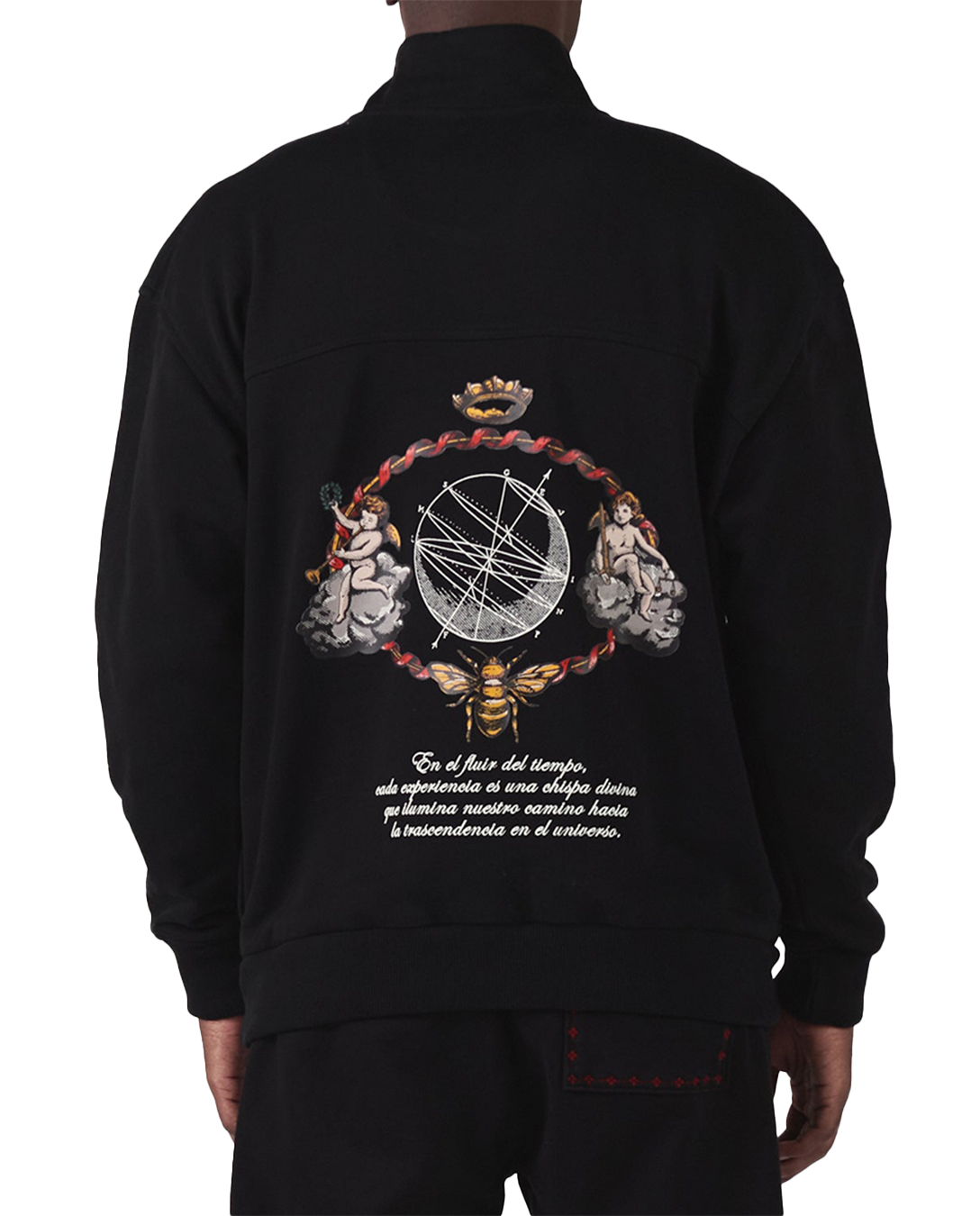 BLACK CLEMONT SIMMETRIA HOODIE