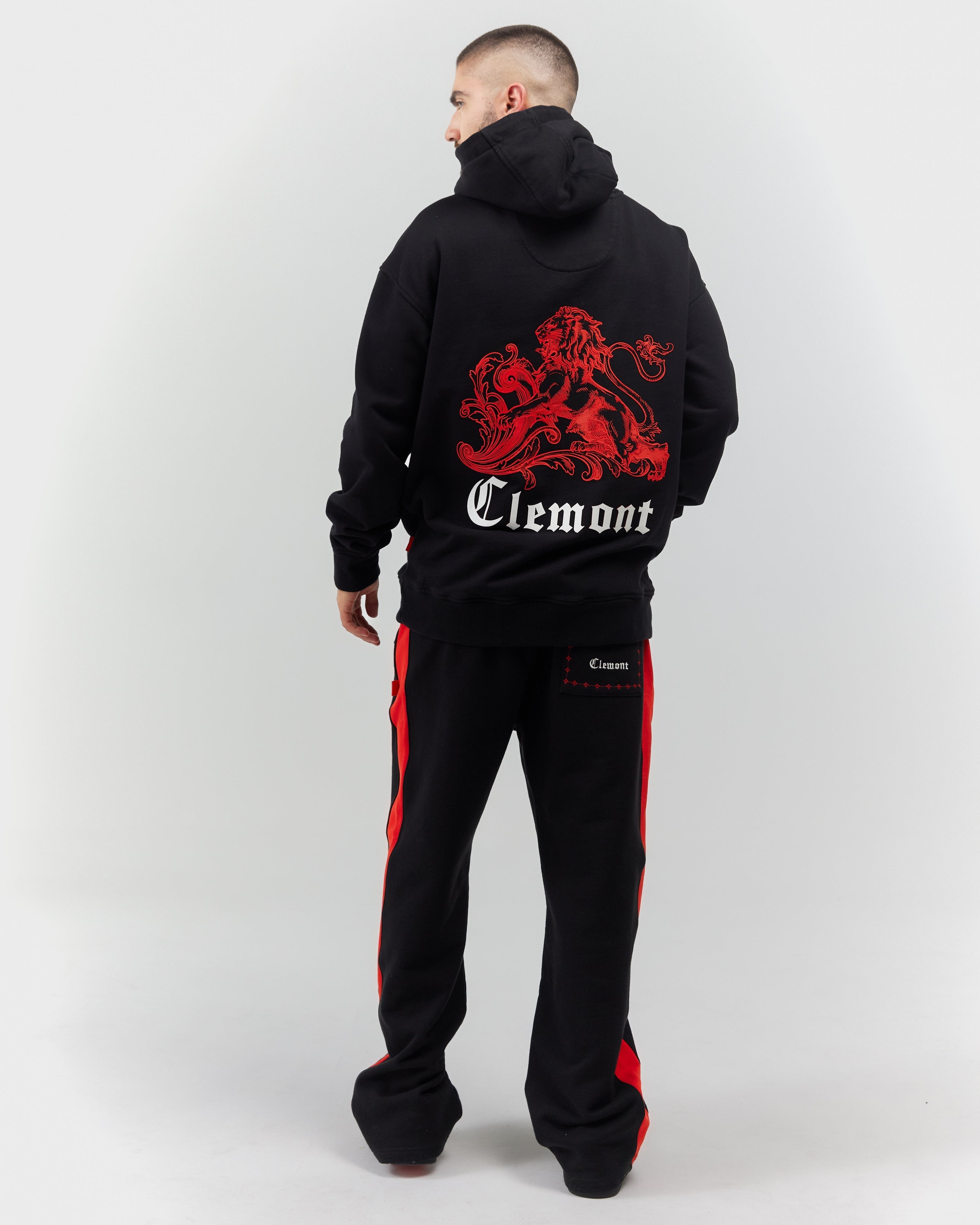 HOODIE MEN  INCANTEVOLE BLACK CLEMONT