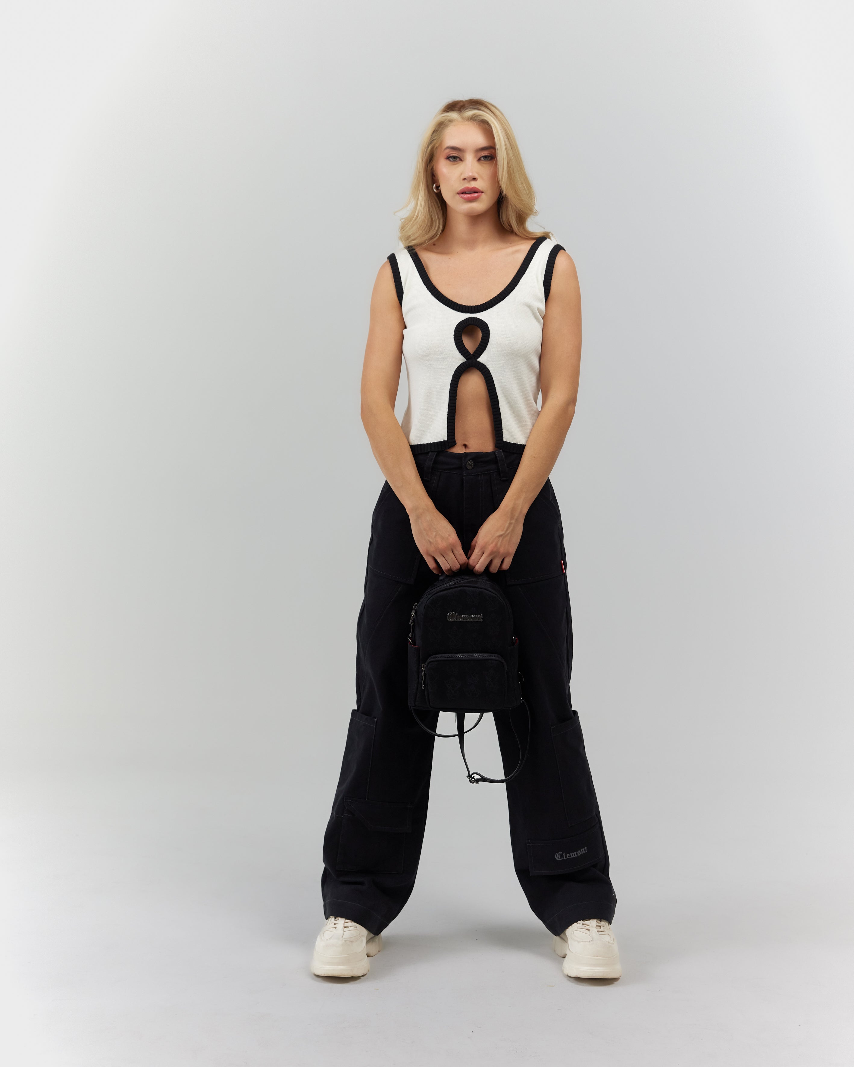 MINI BAG SCINTILLANTE NEGRO CLEMONT