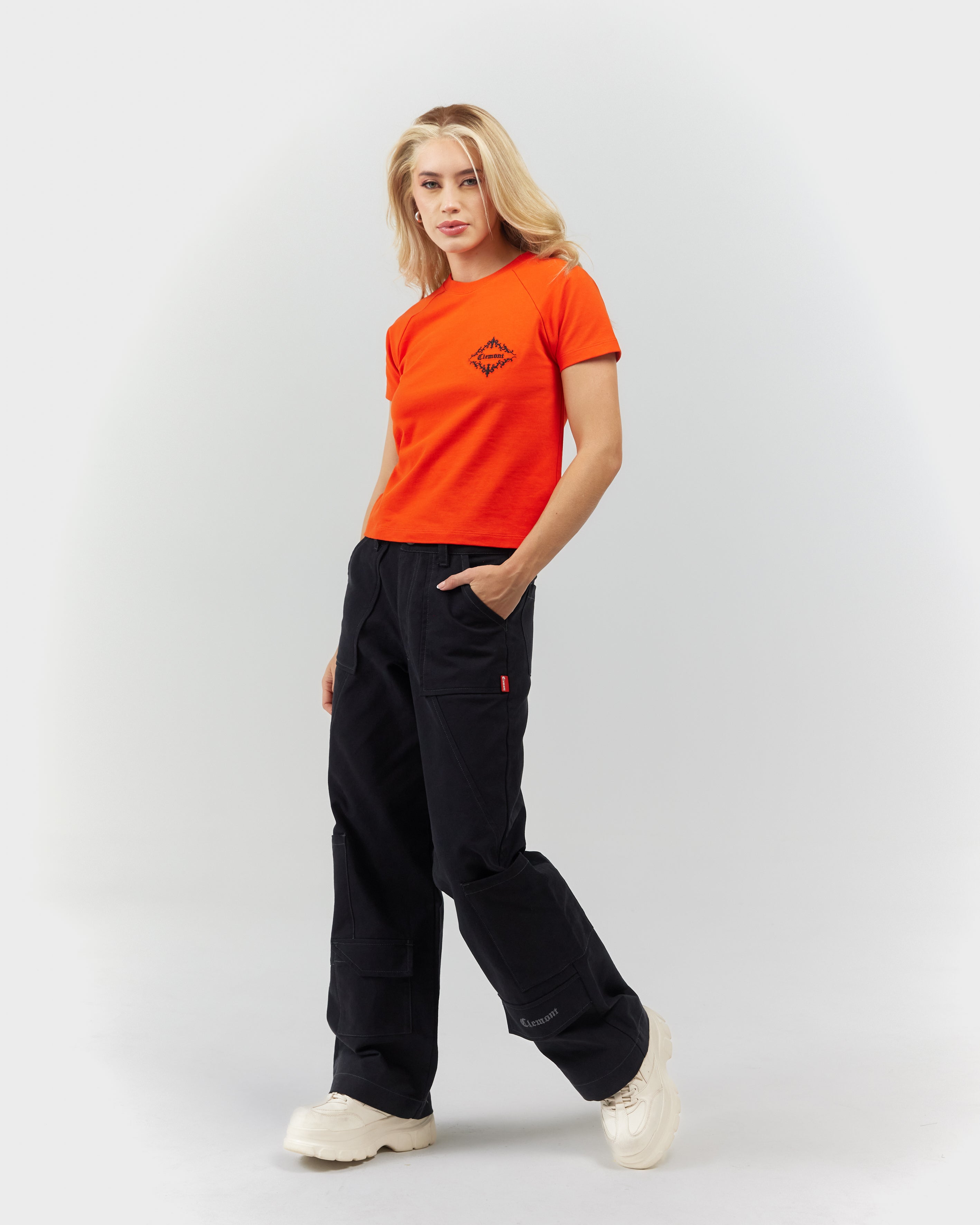 T-SHIRT WOMEN  LUMINOSO RED CLEMONT