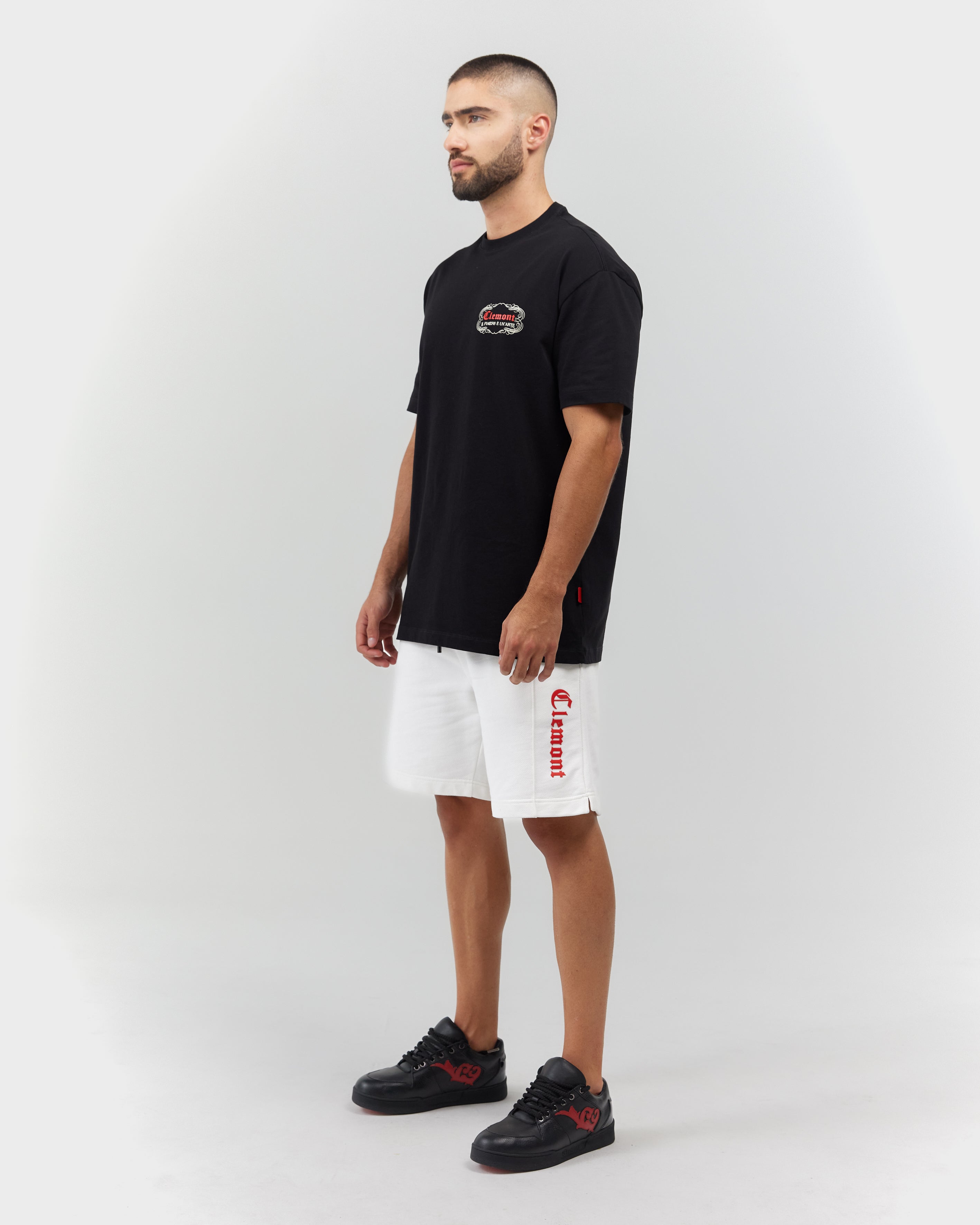 T-SHIRT MEN ESTILO BLACK CLEMONT
