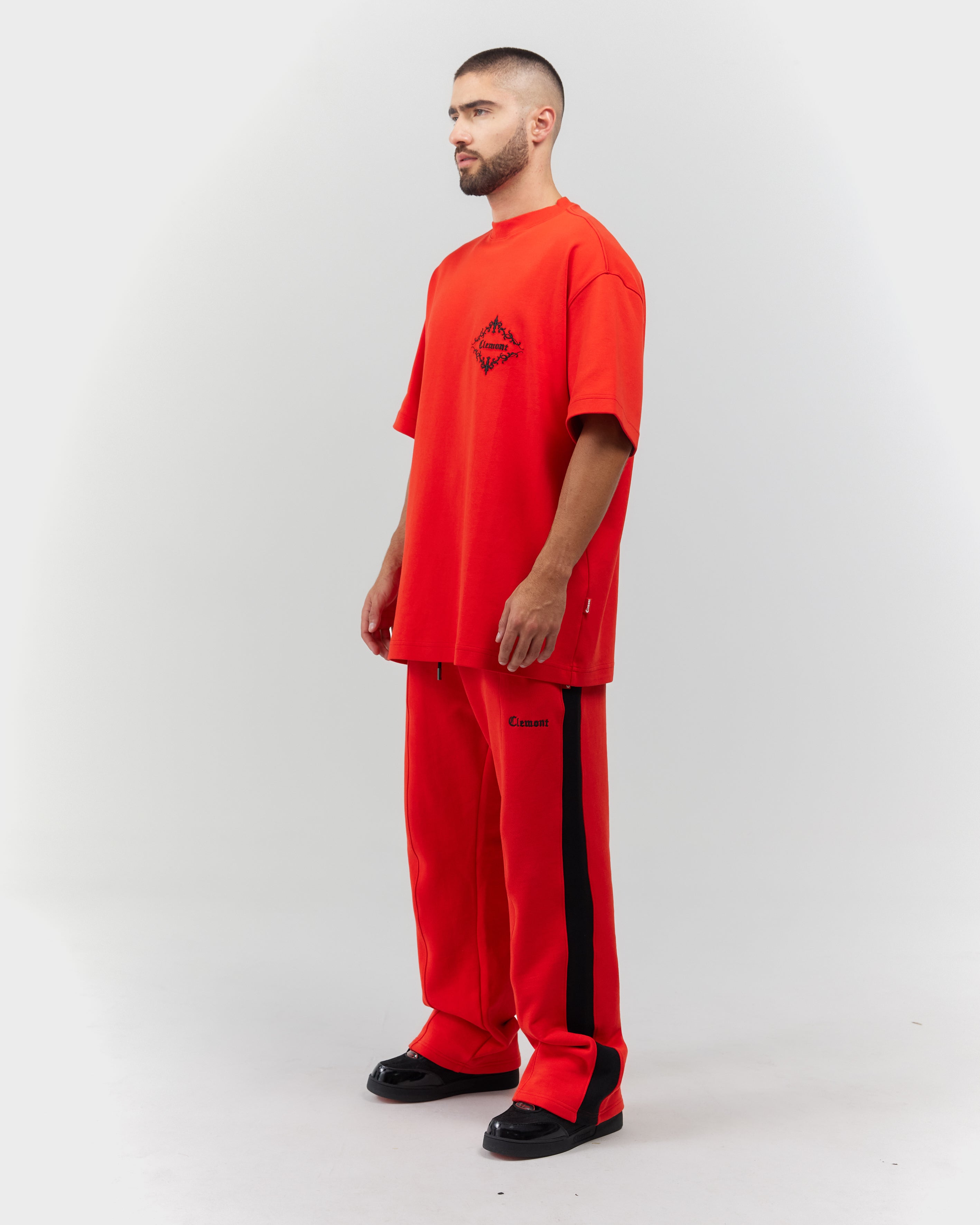 T-SHIRT MEN OVERSIZED  PERFETTO RED CLEMONT