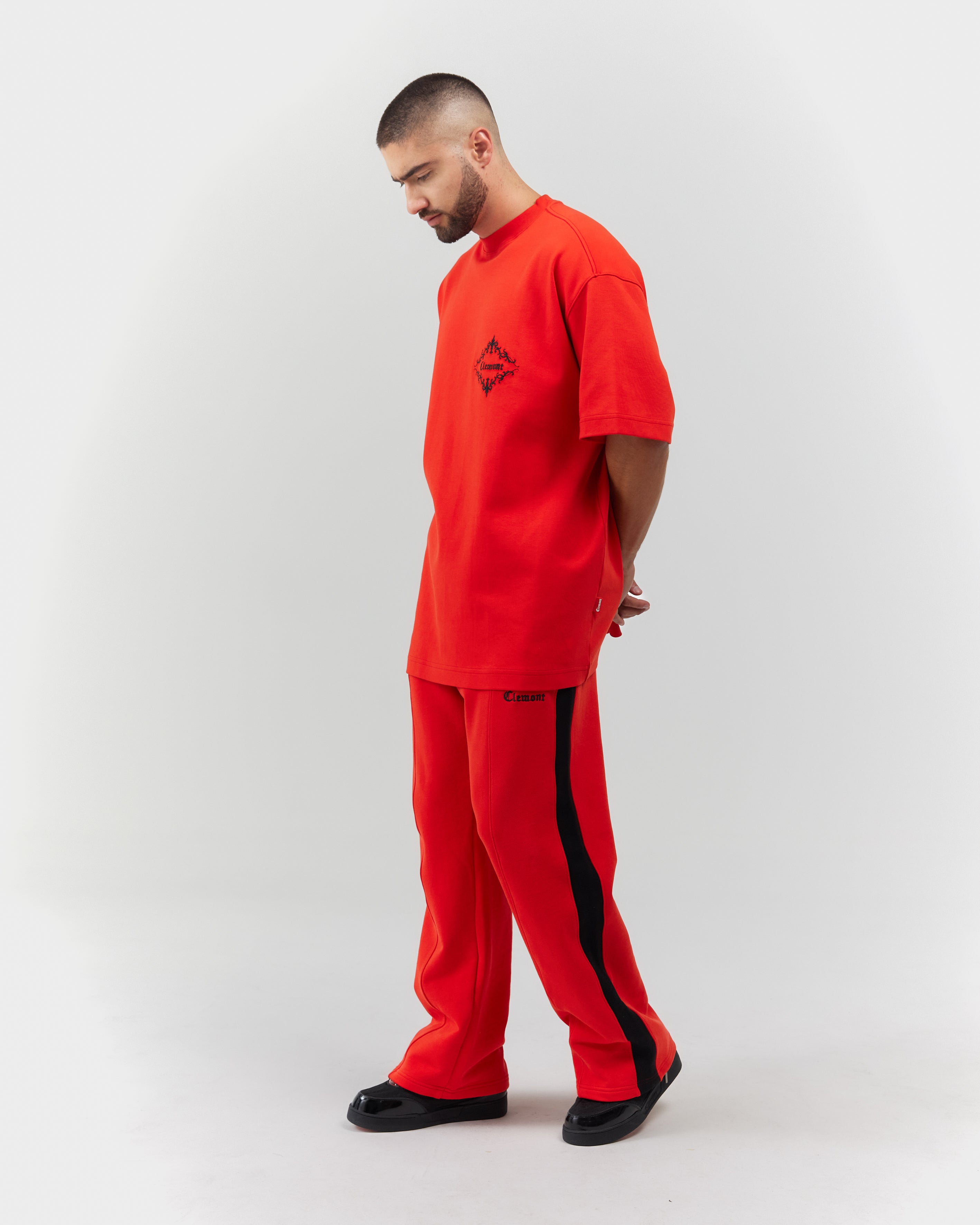 T-SHIRT MEN OVERSIZED  PERFETTO RED CLEMONT