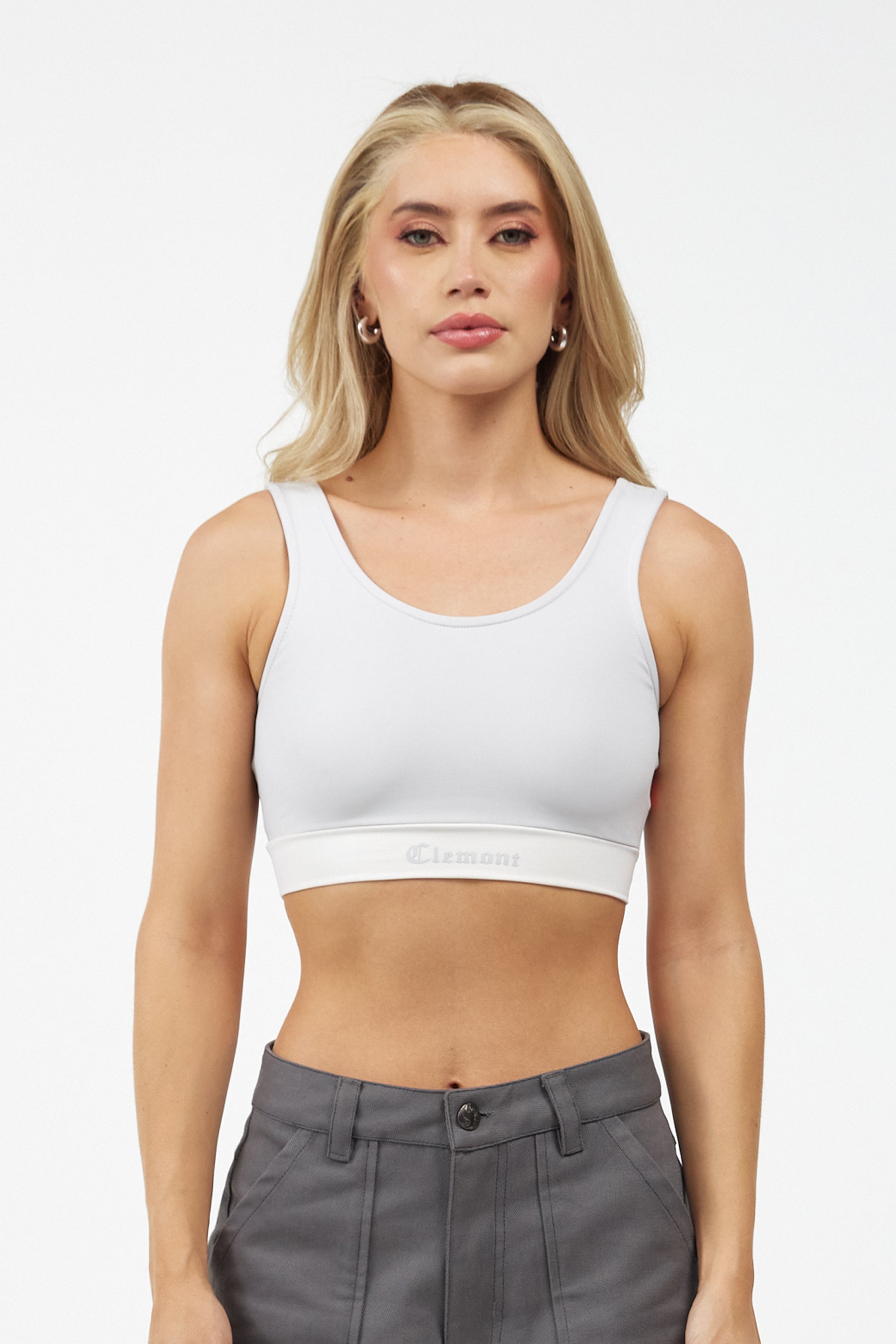 TOP WOMEN  VIBRANTE  GREY/CREAM   CLEMONT