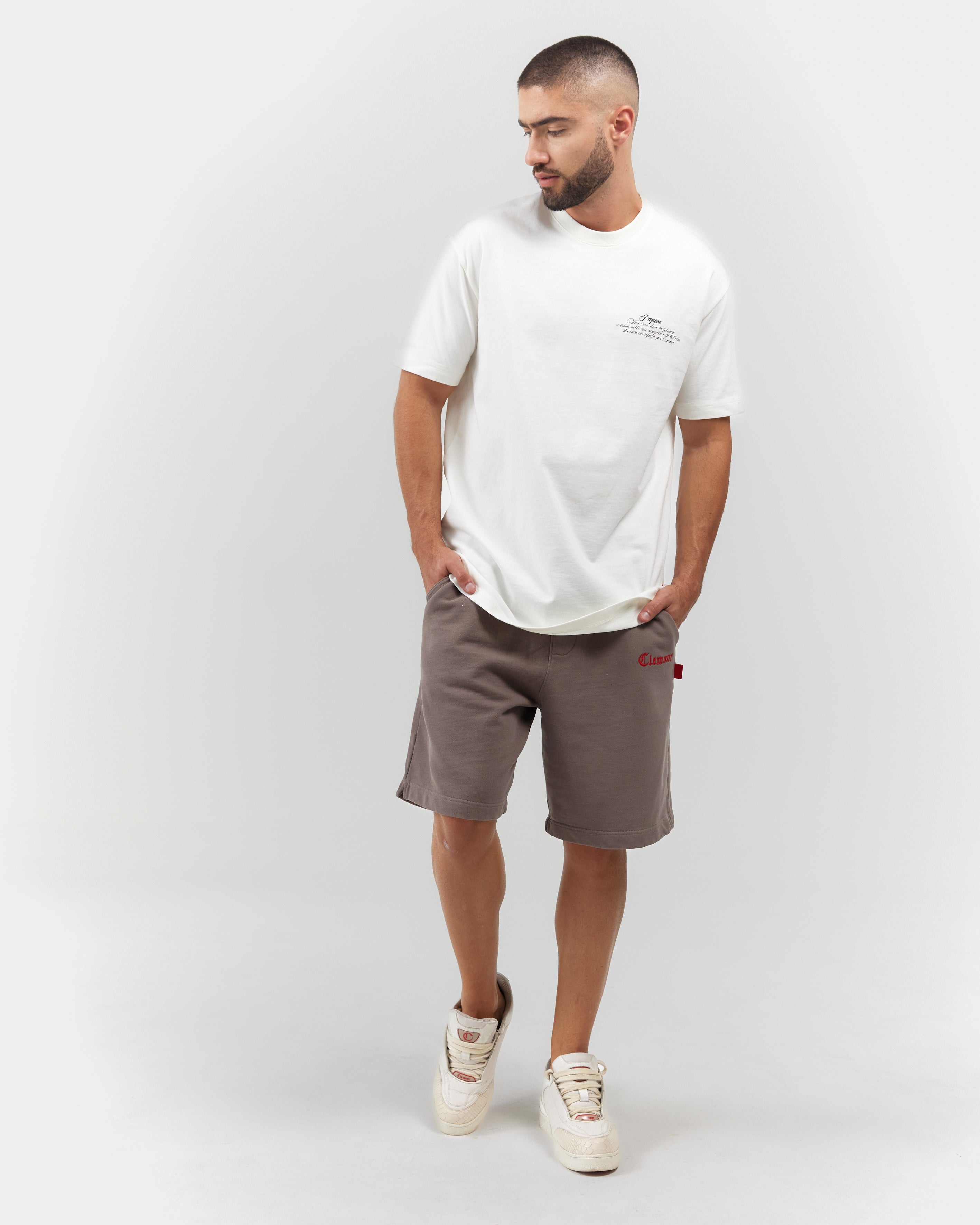 T-SHIRT MEN RISPLENDENTE CREAM  CLEMONT