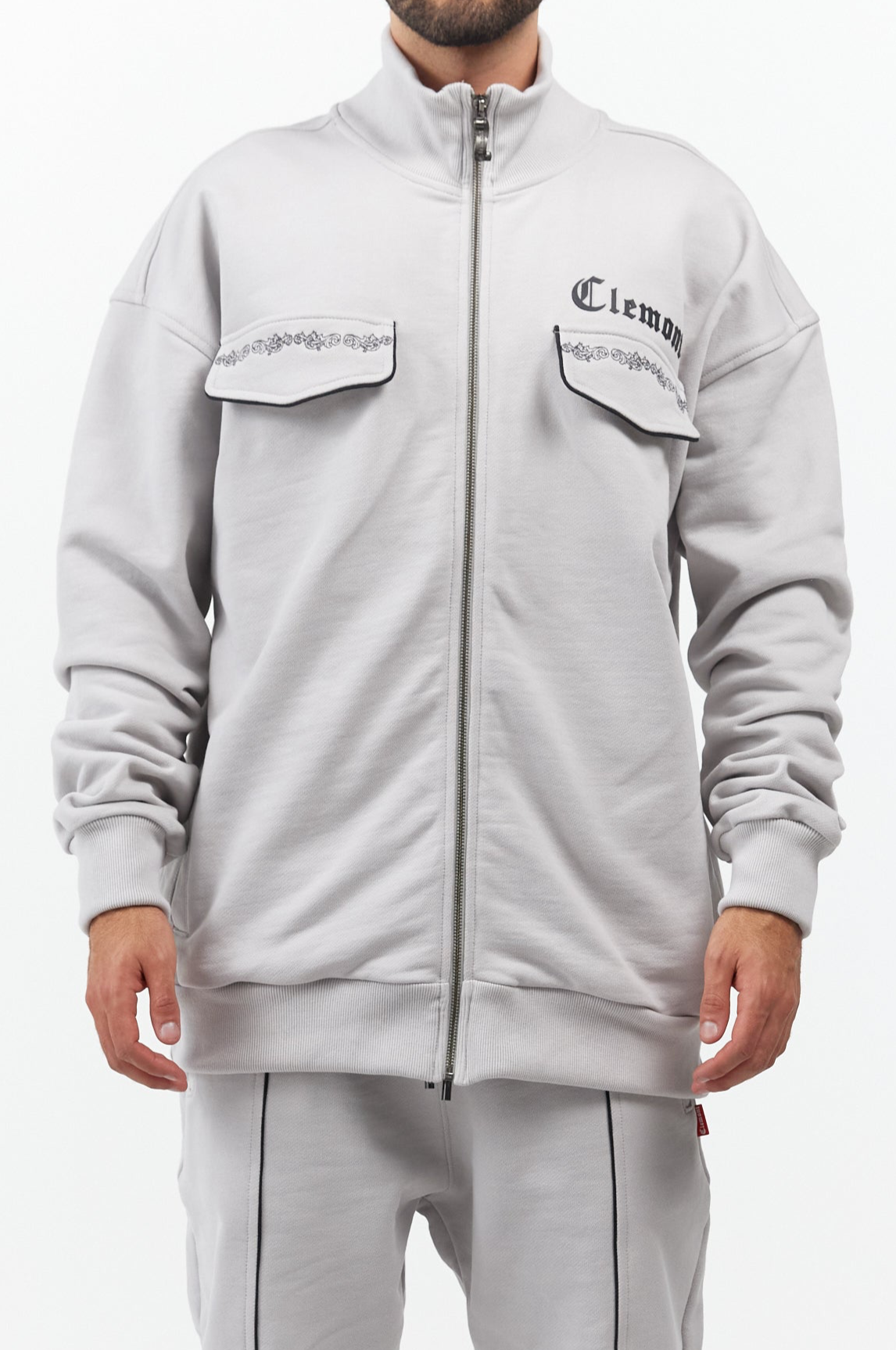 SWEATER MEN  CAREZZA  GREY CLEMONT