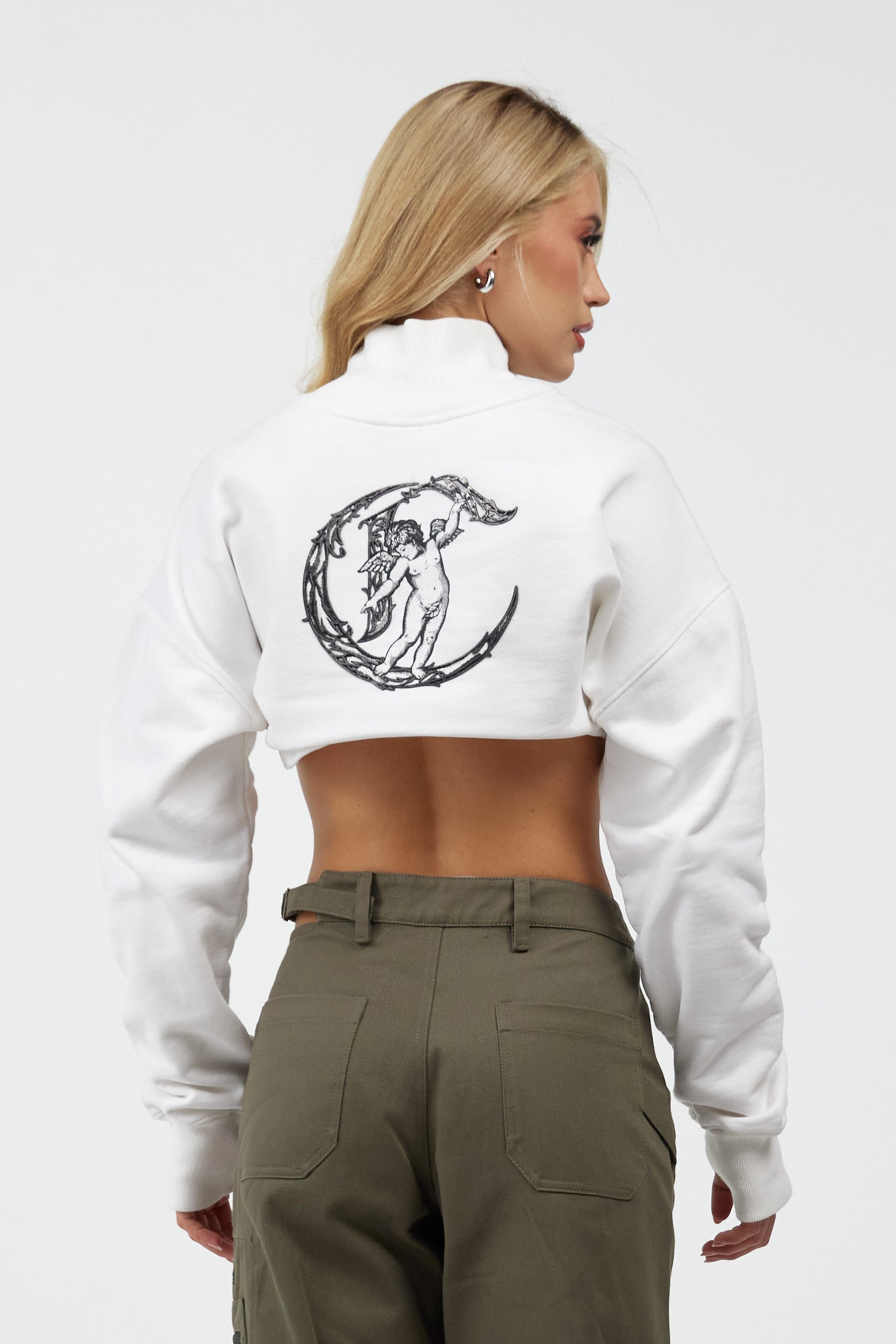 CROPPED SWEATER WOMEN  DOLCE CREAM  CLEMONT