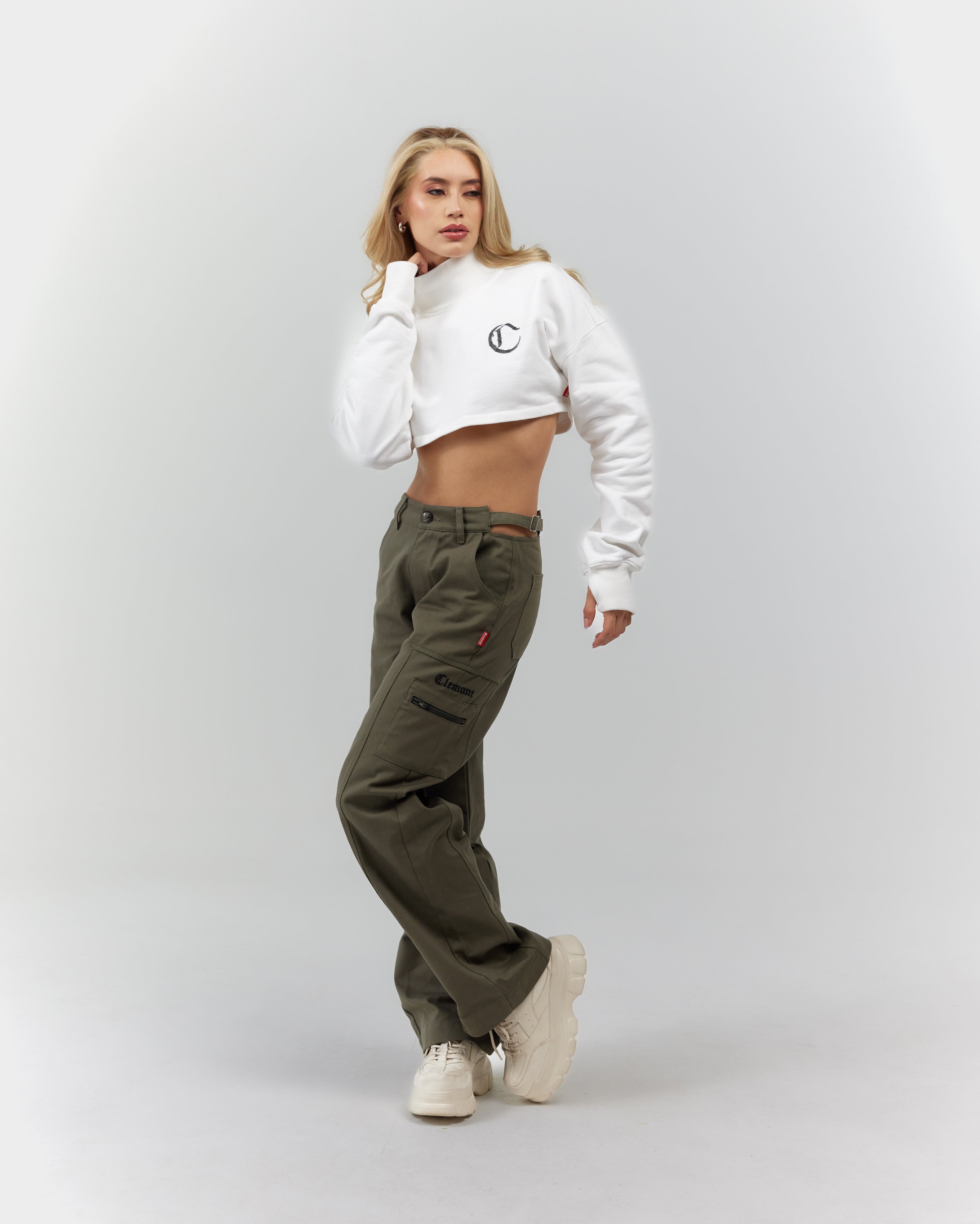 SUÉTER CROP  DOLCE CREAM  CLEMONT