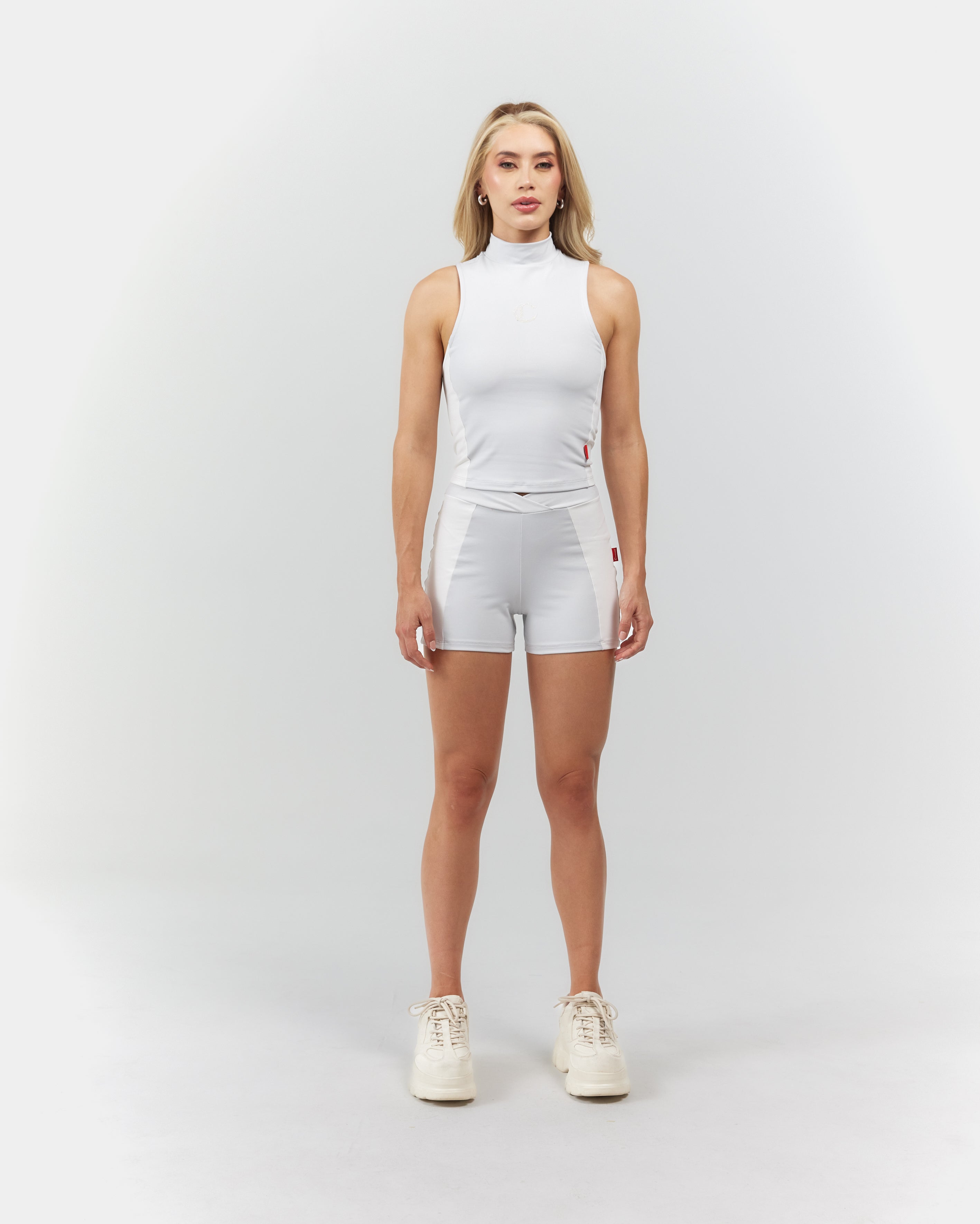 TANK TOP WOMEN  ABBAGLIANTE GREY/CREAM   CLEMONT