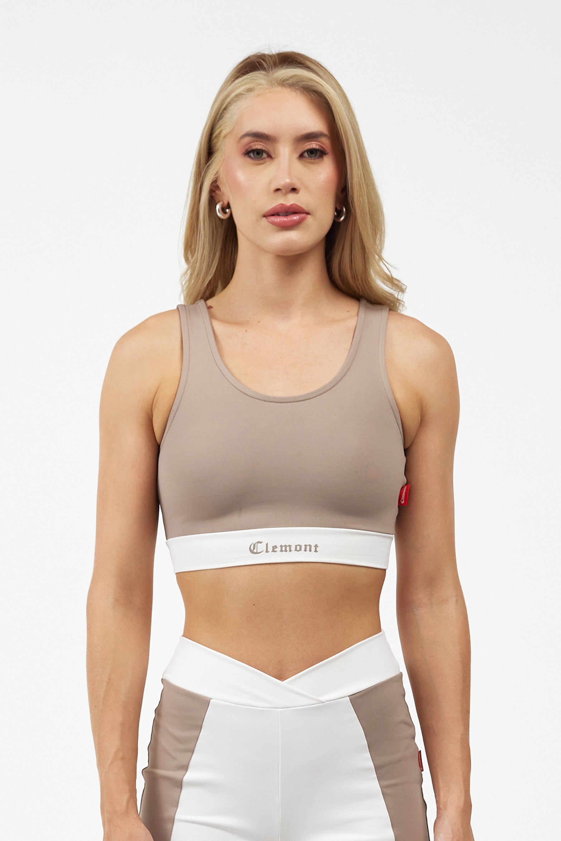TOP WOMEN  VIBRANTE  TAUPE/CREAM  CLEMONT