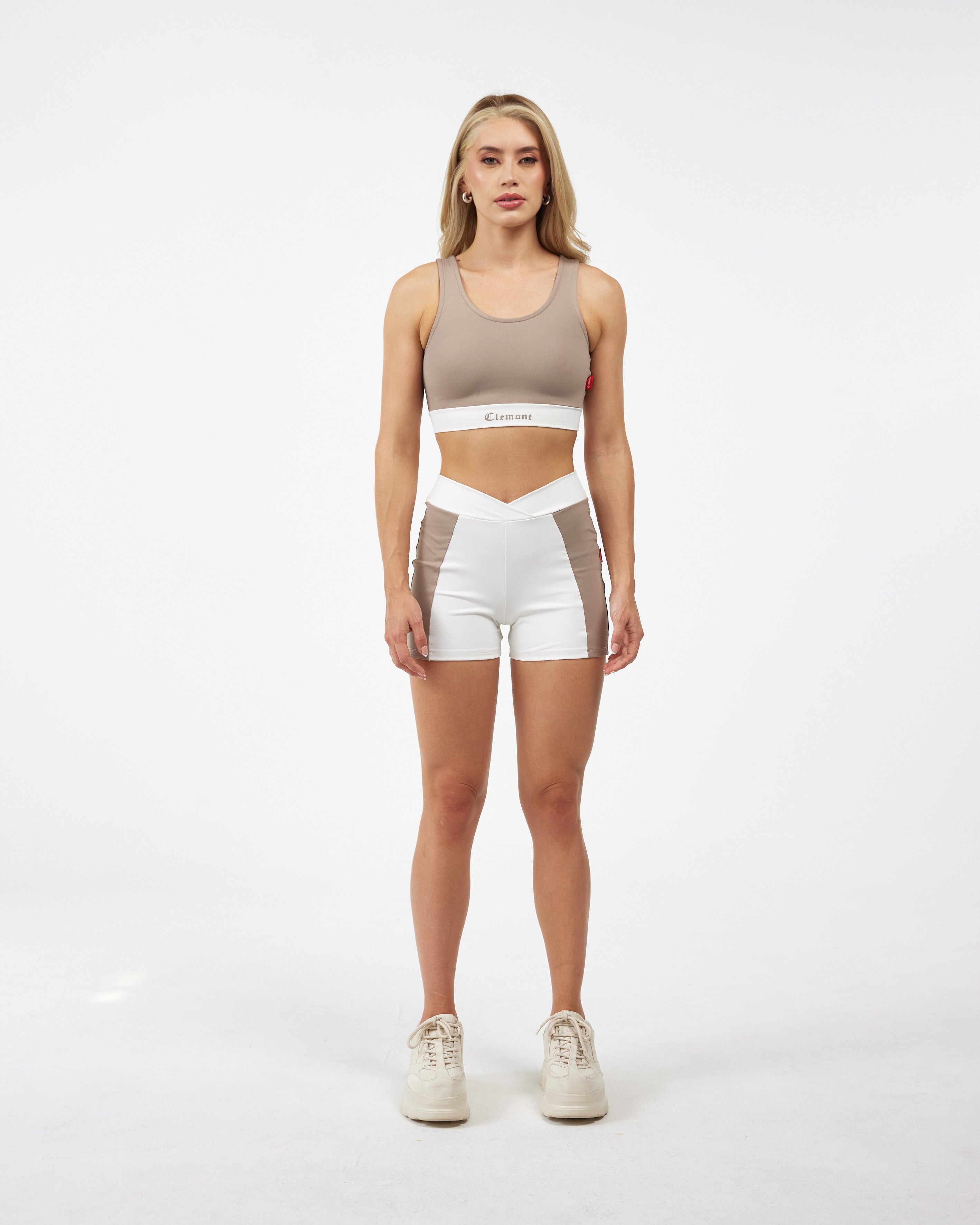 TOP WOMEN  VIBRANTE  TAUPE/CREAM  CLEMONT