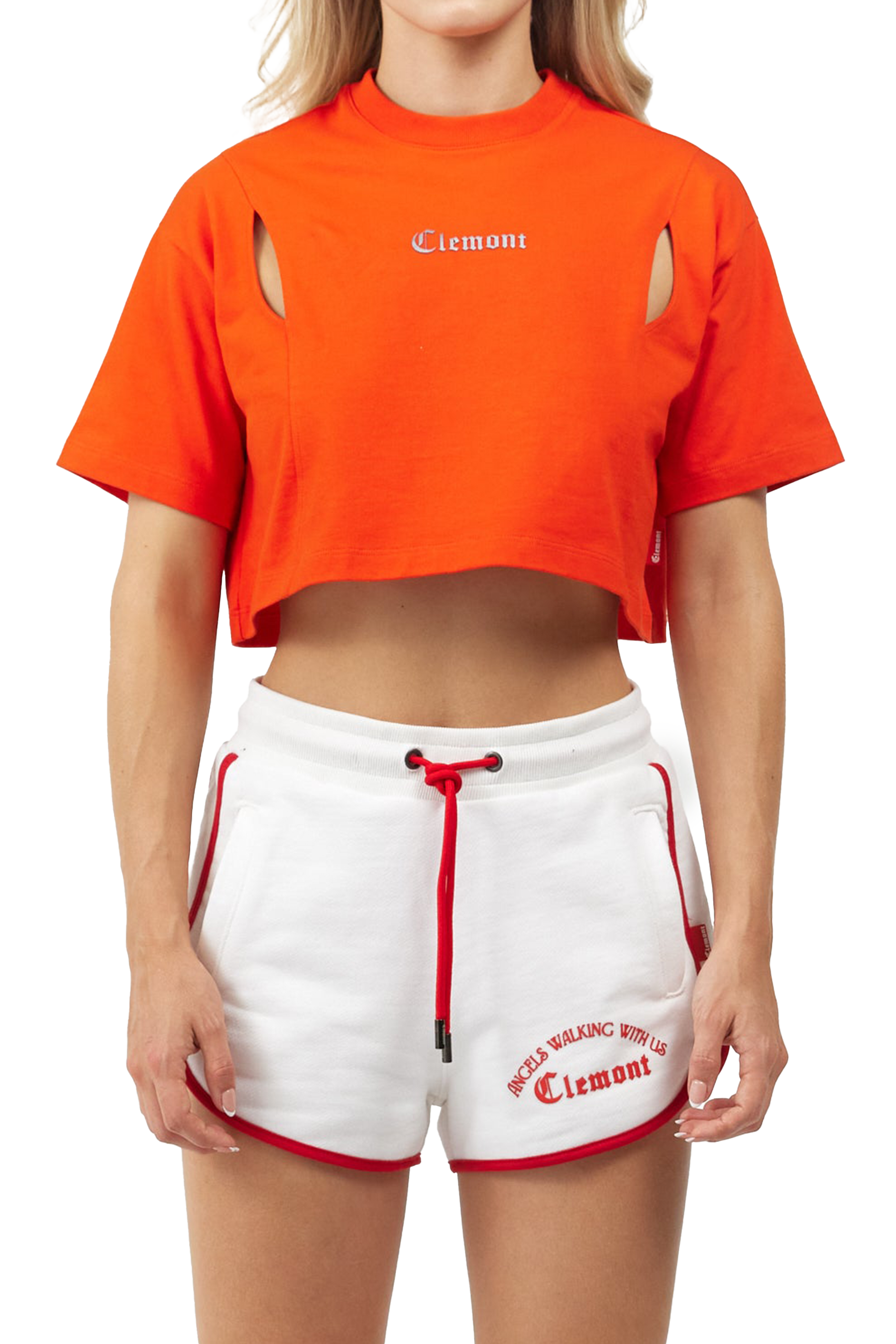 CROP TOP MUJER  RAGGIANTE  RED CLEMONT