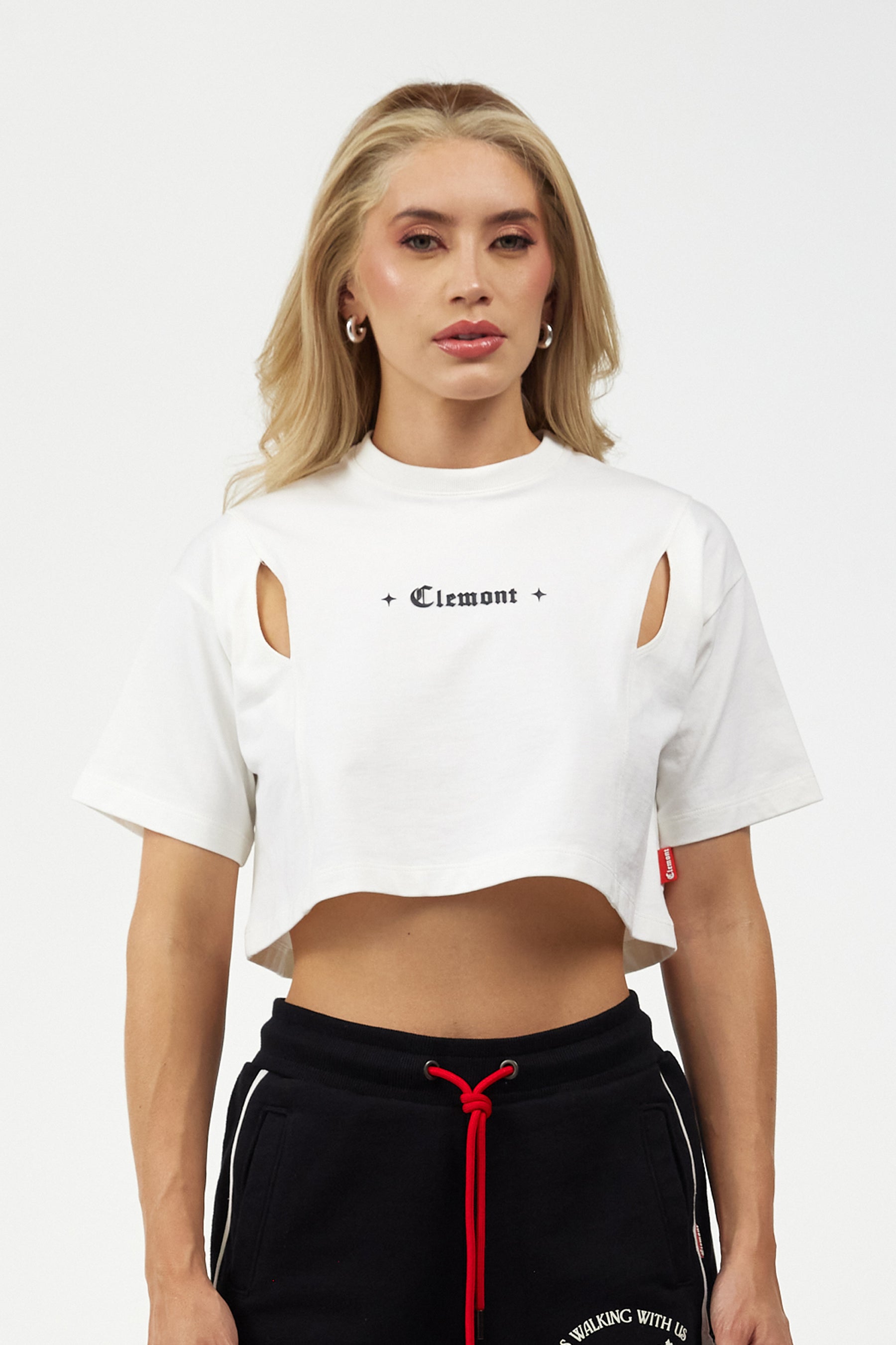 CROP TOP WOMEN  ARDENTE CREAM  CLEMONT