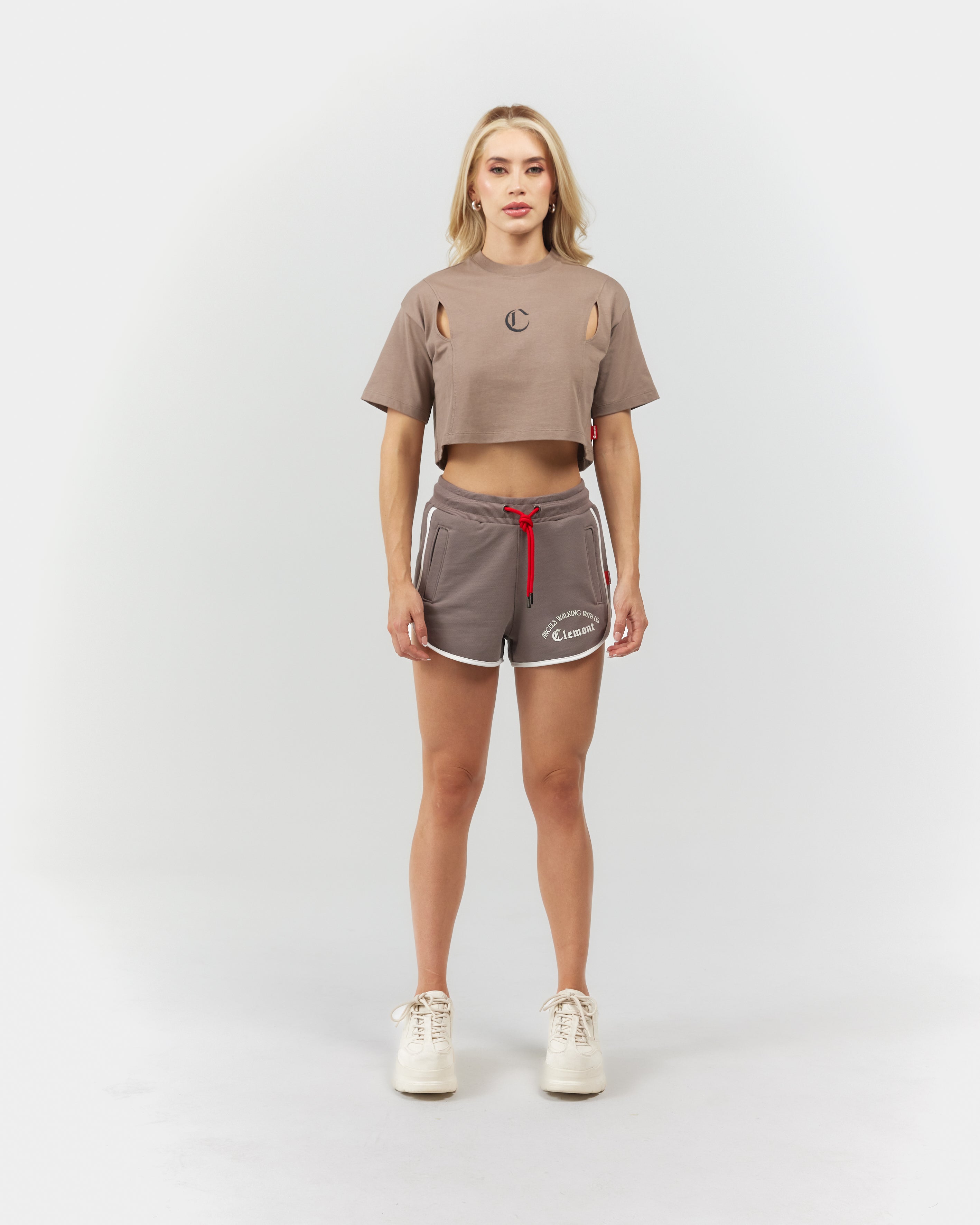 SHORT WOMEN  AUGUSTA TAUPE CLEMONT