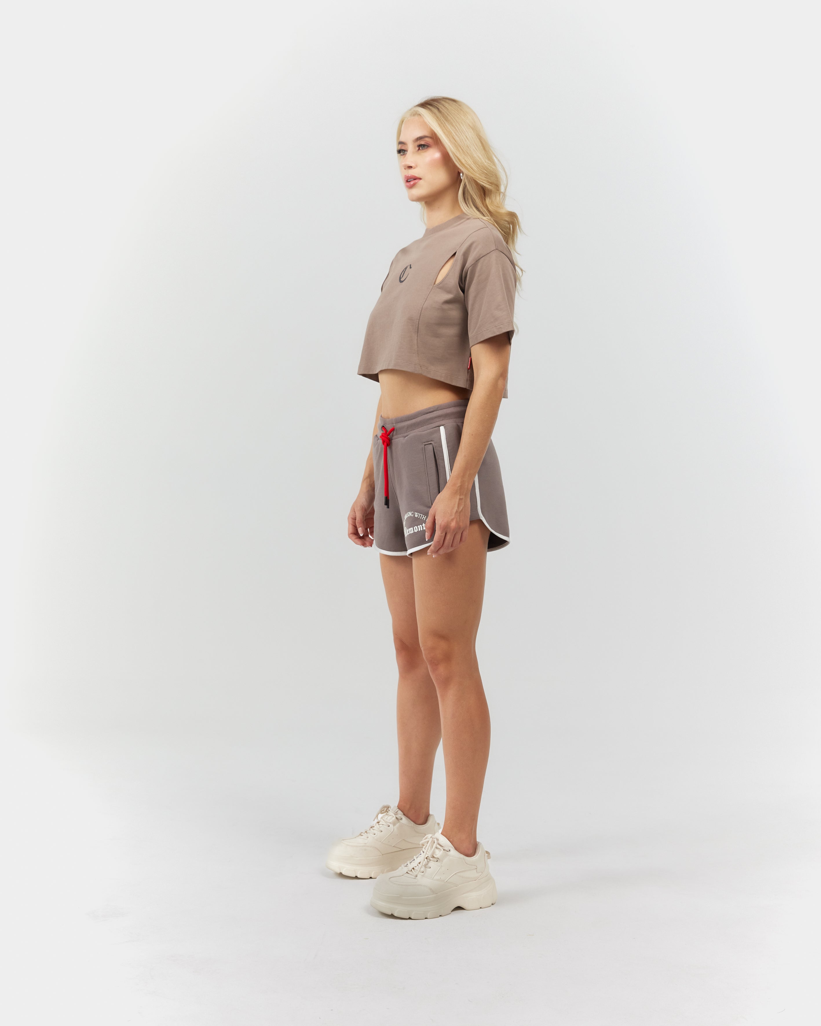 SHORT WOMEN  AUGUSTA TAUPE CLEMONT