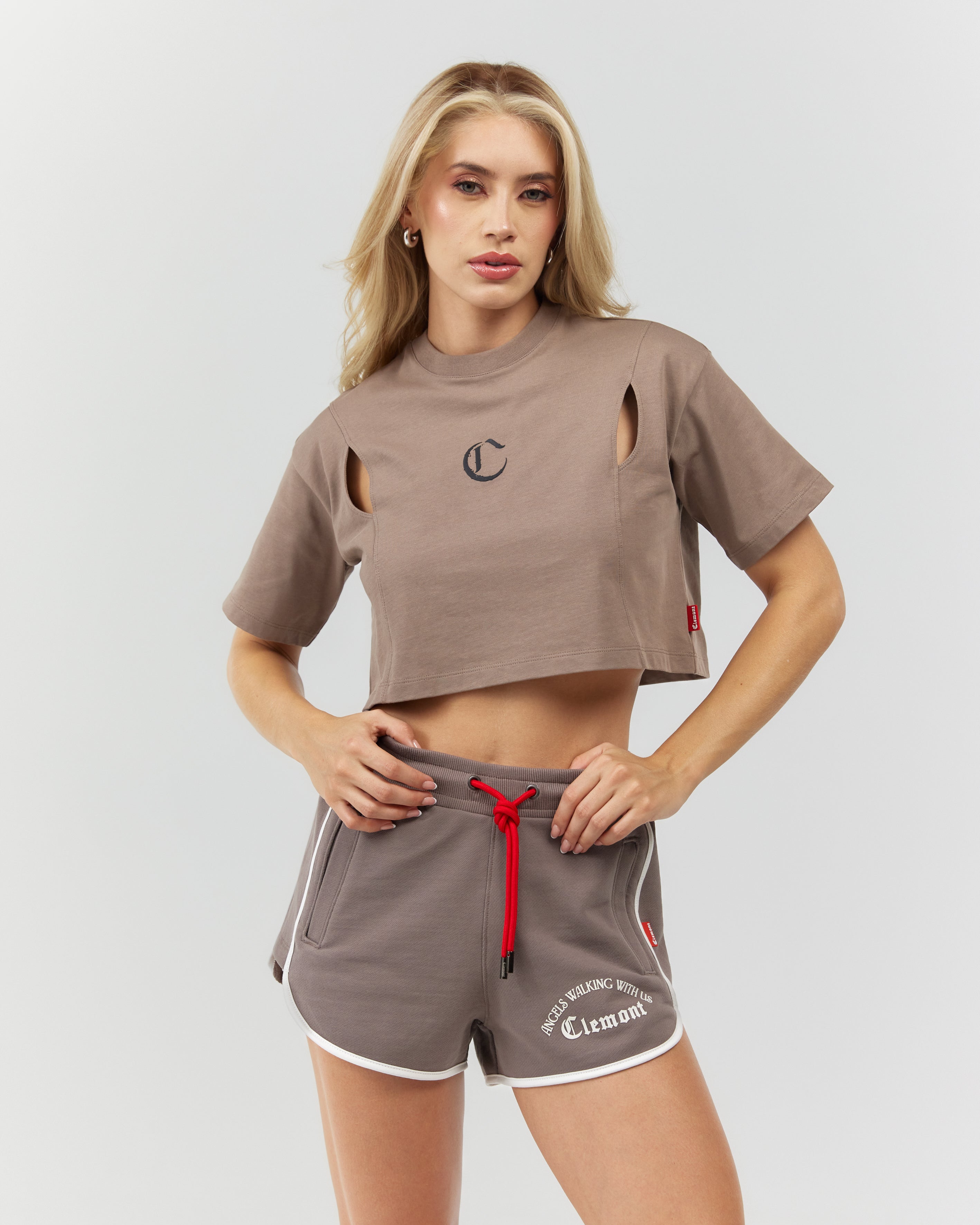 SHORT WOMEN  AUGUSTA TAUPE CLEMONT