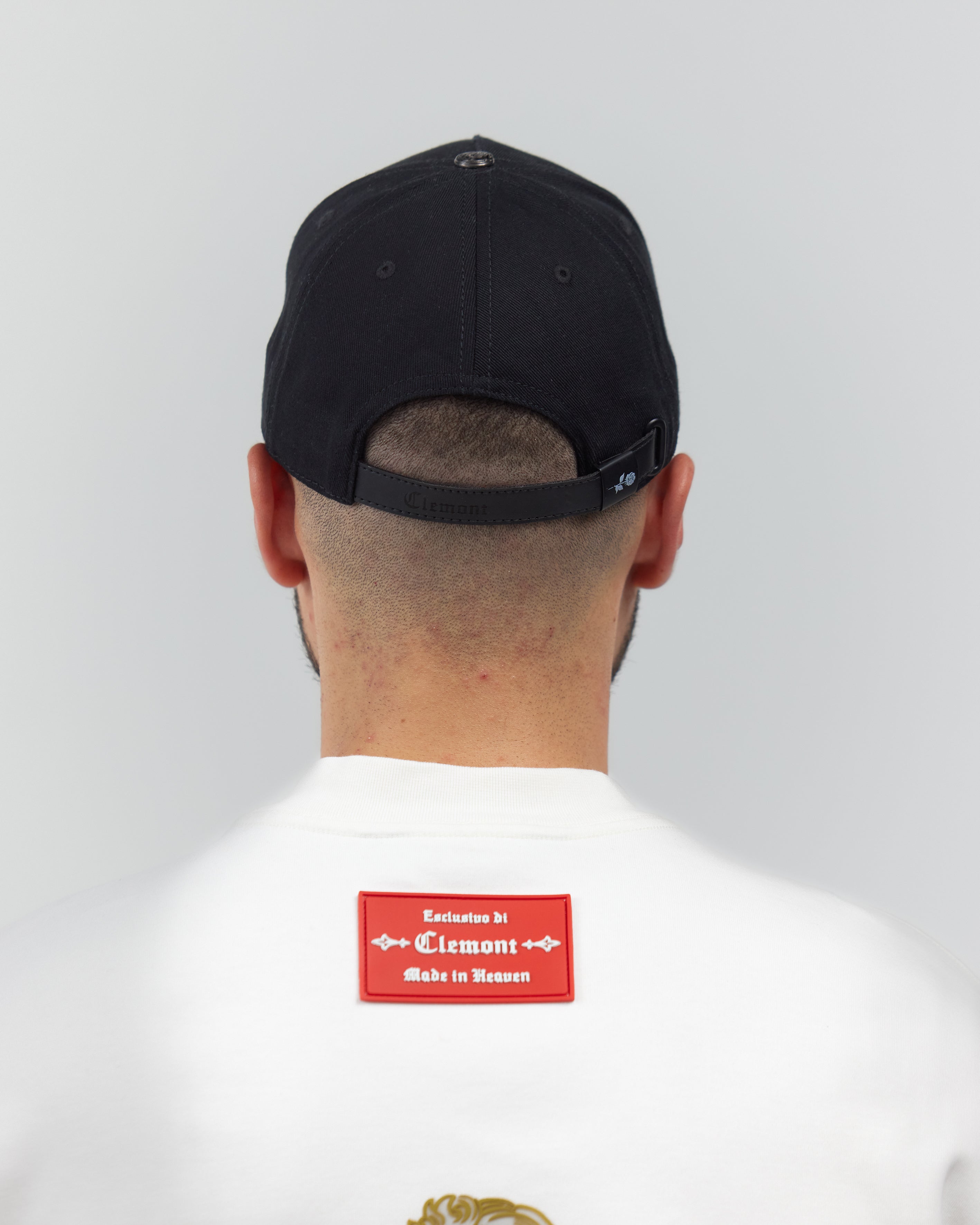 CAP MEN  AMICIZIA BLACK CLEMONT