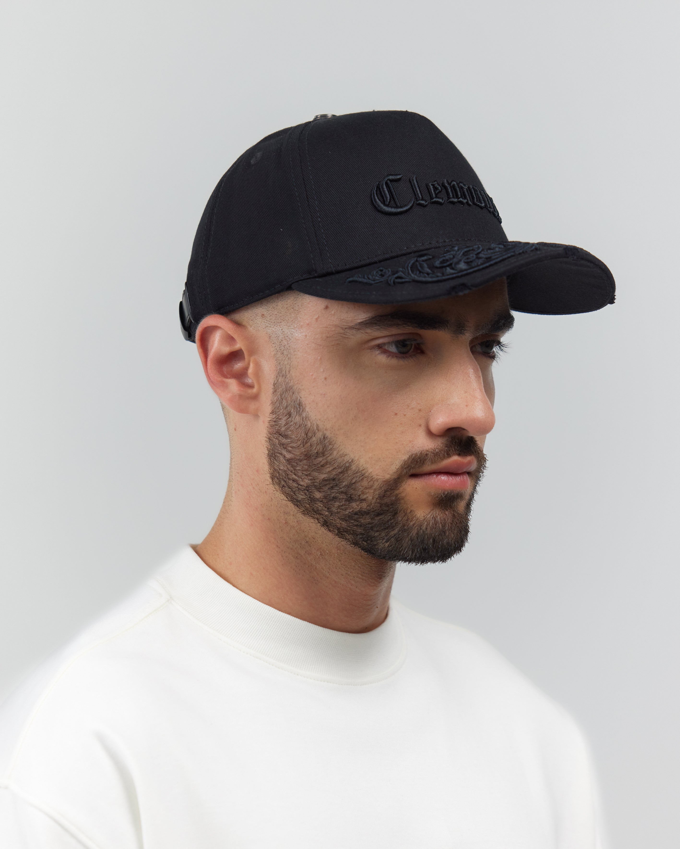 CAP MEN  AMICIZIA BLACK CLEMONT