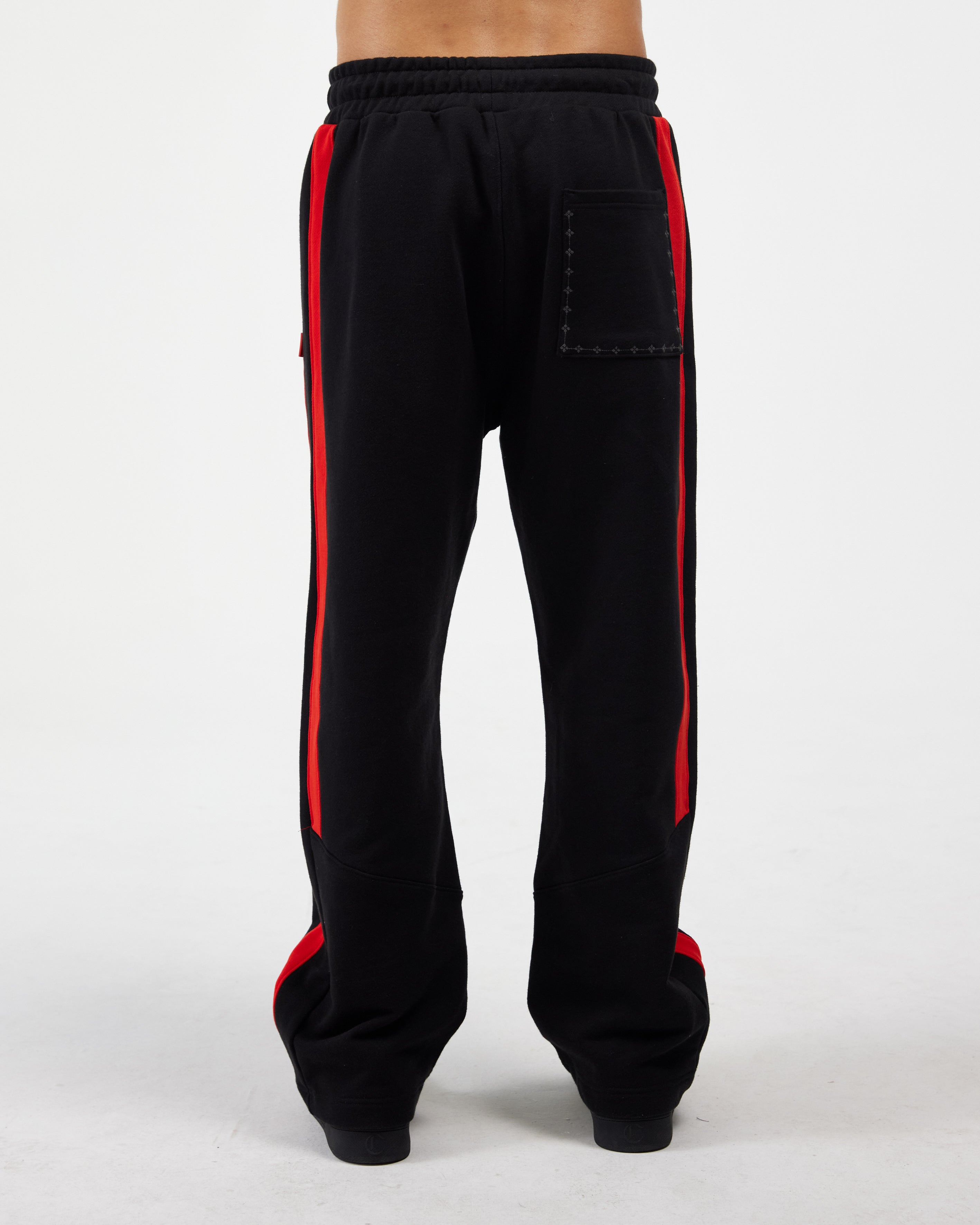 SWEAT PANTS MEN  RISPLENDERE BLACK CLEMONT