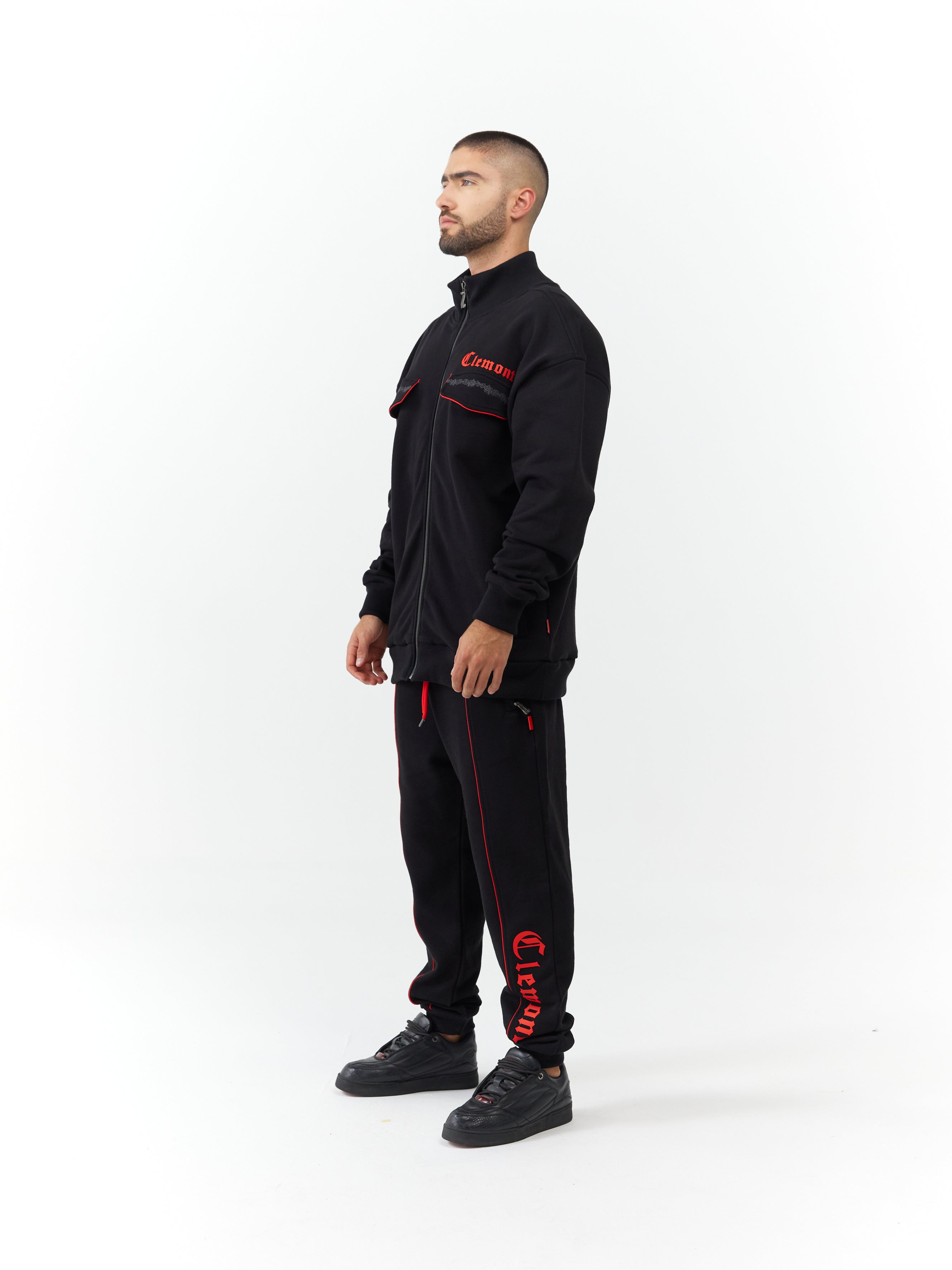 SWEATER MEN  CAREZZA  BLACK  CLEMONT