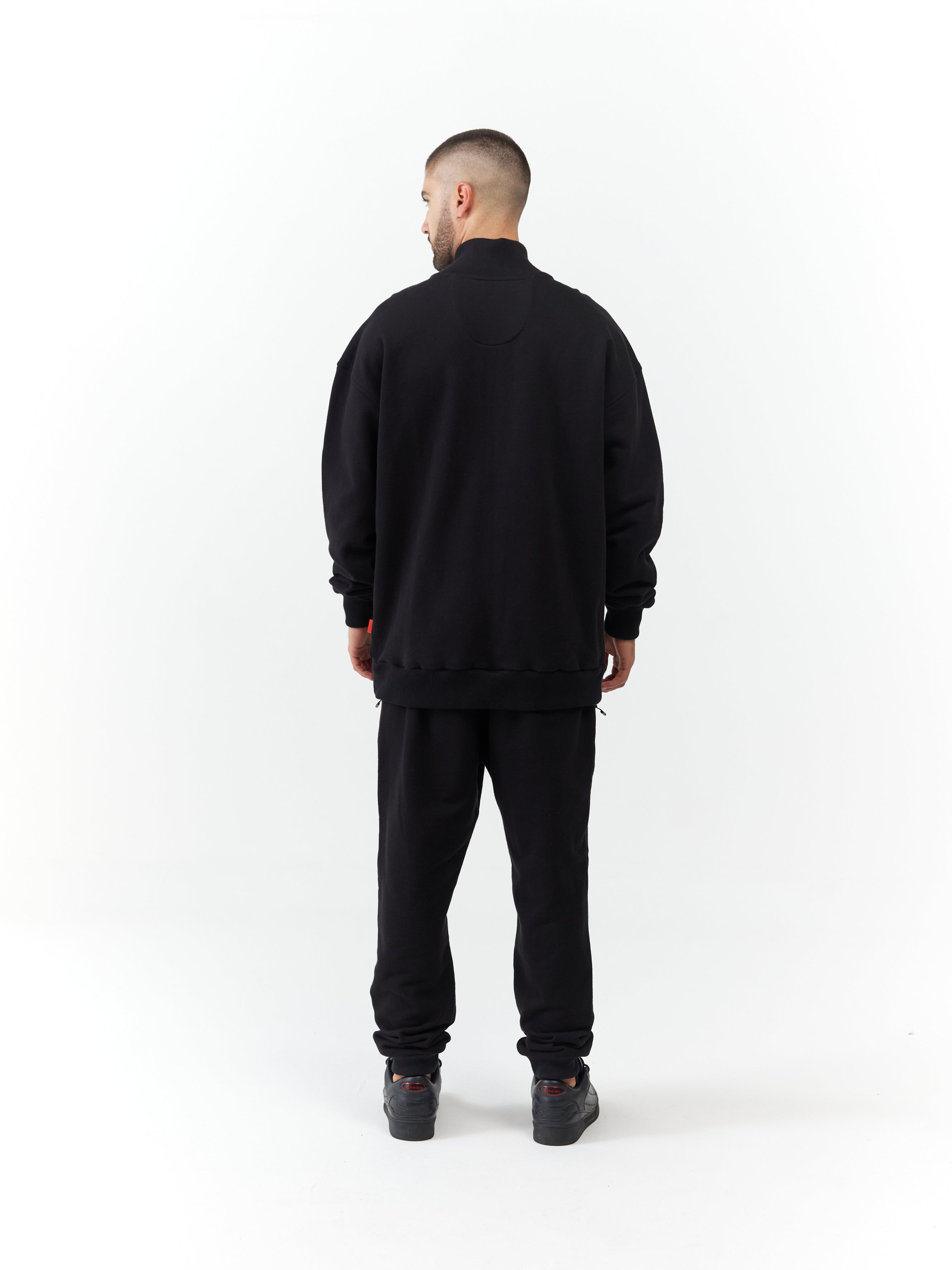 SWEATER MEN  CAREZZA  BLACK  CLEMONT