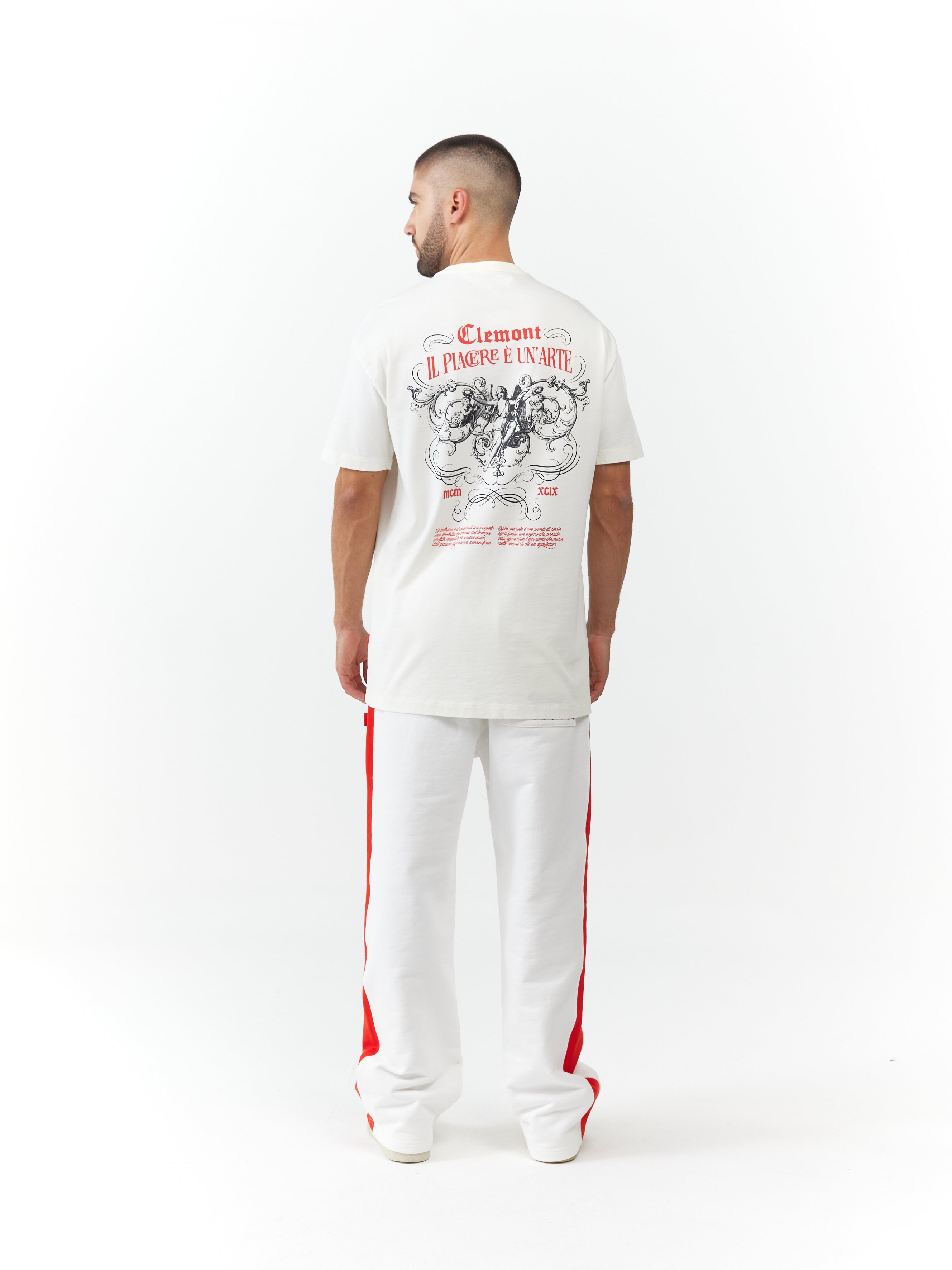 T-SHIRT MEN ESTILO CREAM  CLEMONT