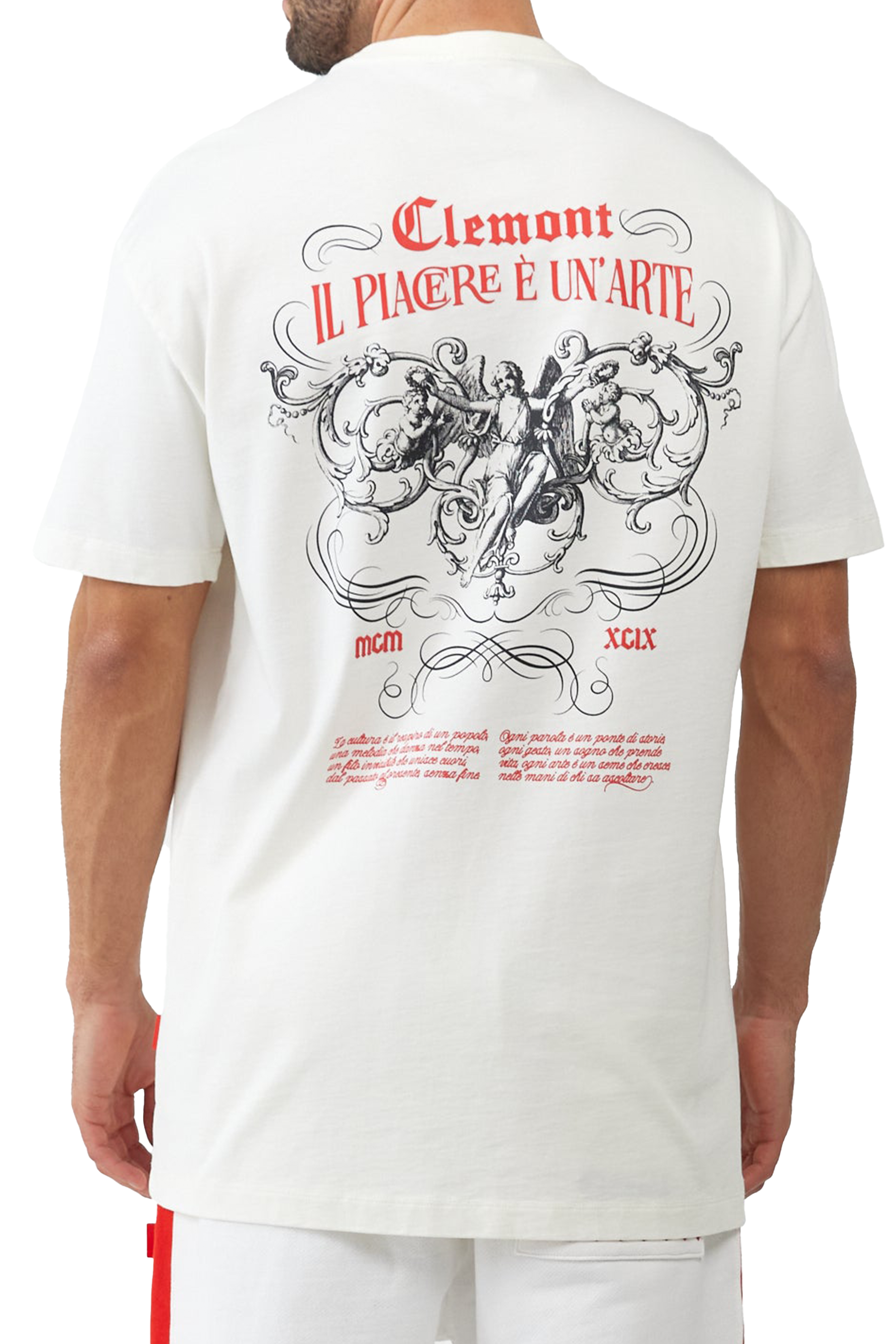 T-SHIRT MEN ESTILO CREAM  CLEMONT