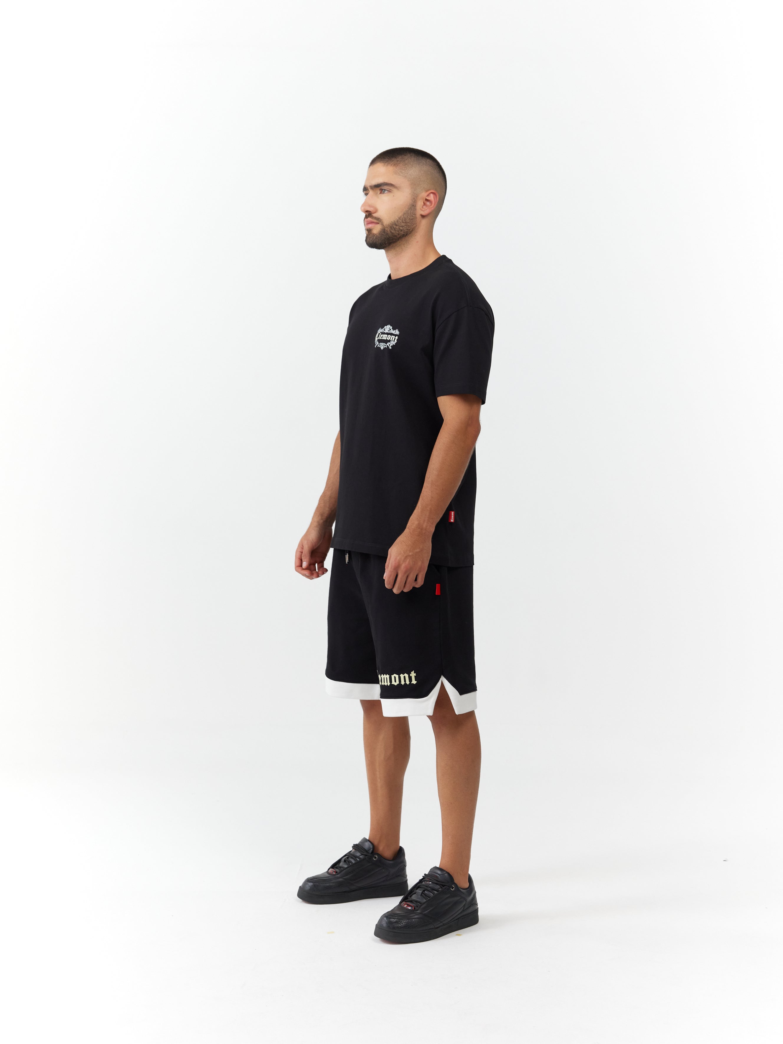 T-SHIRT MEN ETEREO BLACK  CLEMONT