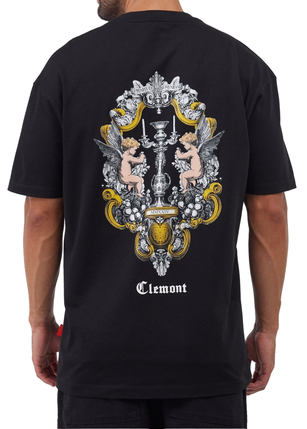 CAMISETA HOMBRE PACE NEGRO CLEMONT