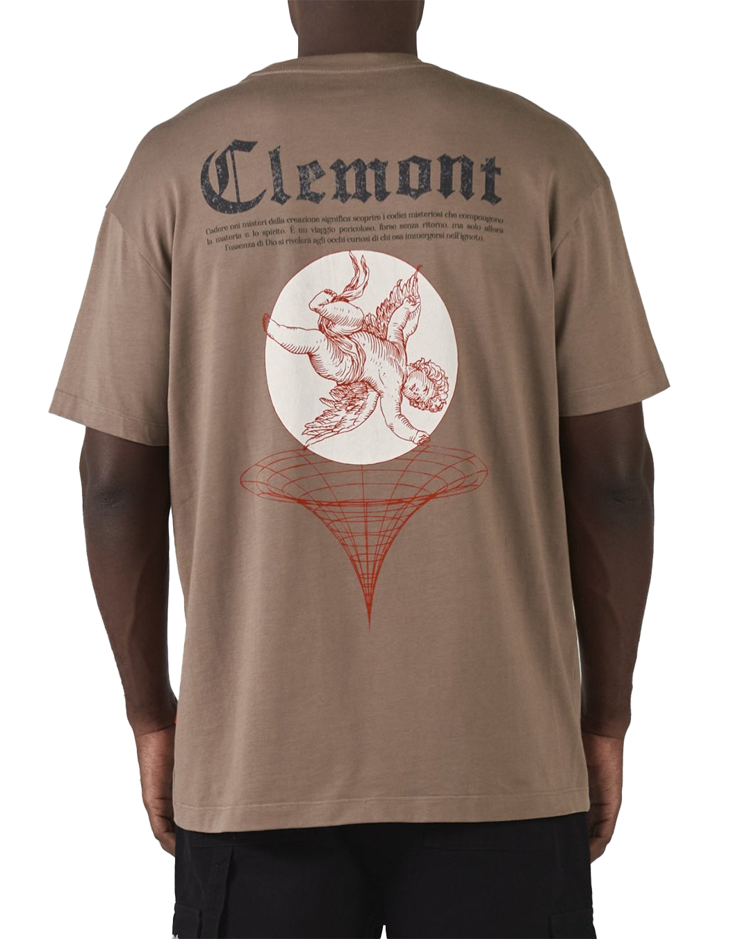 ECLISSI TAUPE CLEMONT T-SHIRT