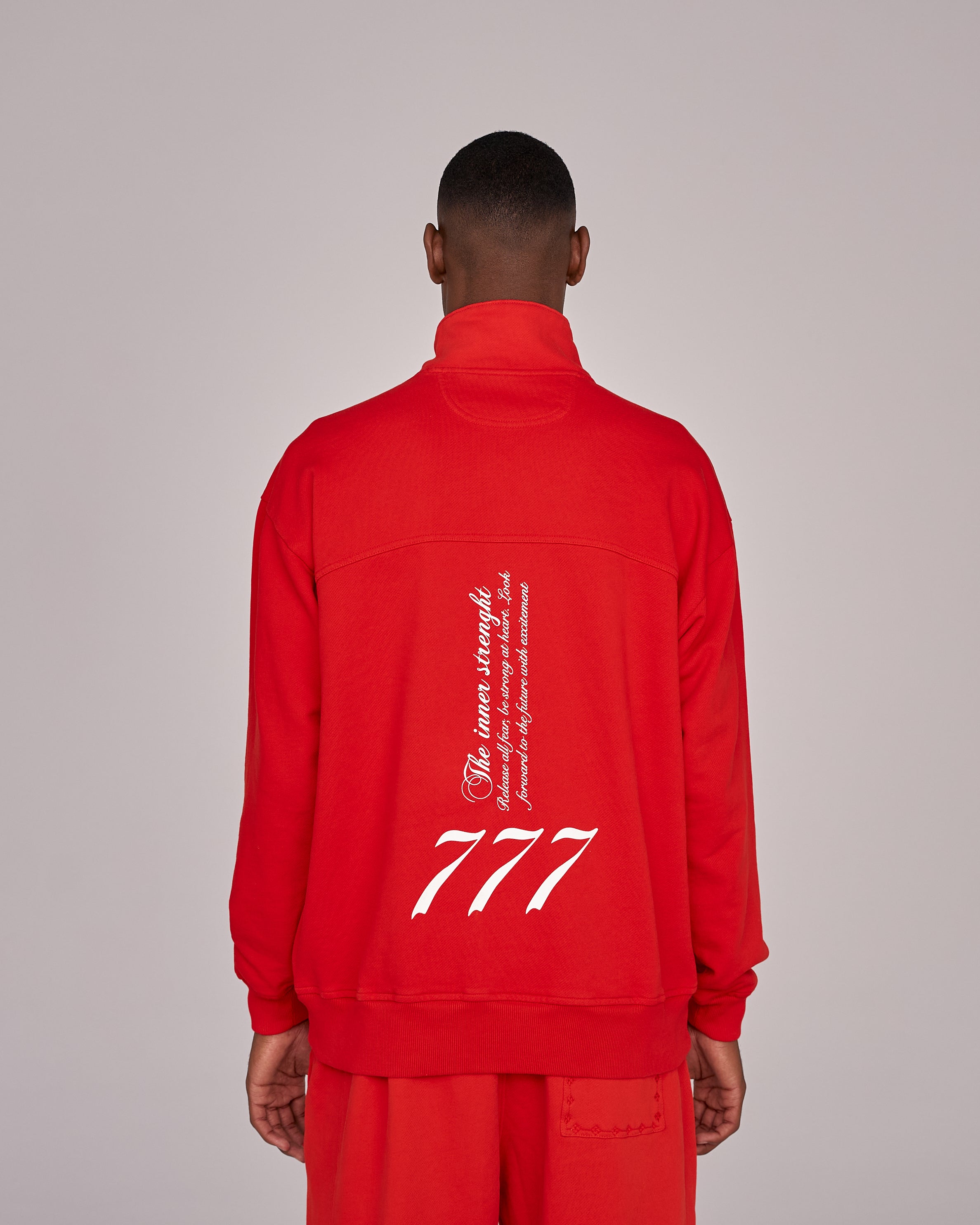 CLEMONT RED PREGHIERA HOODIE