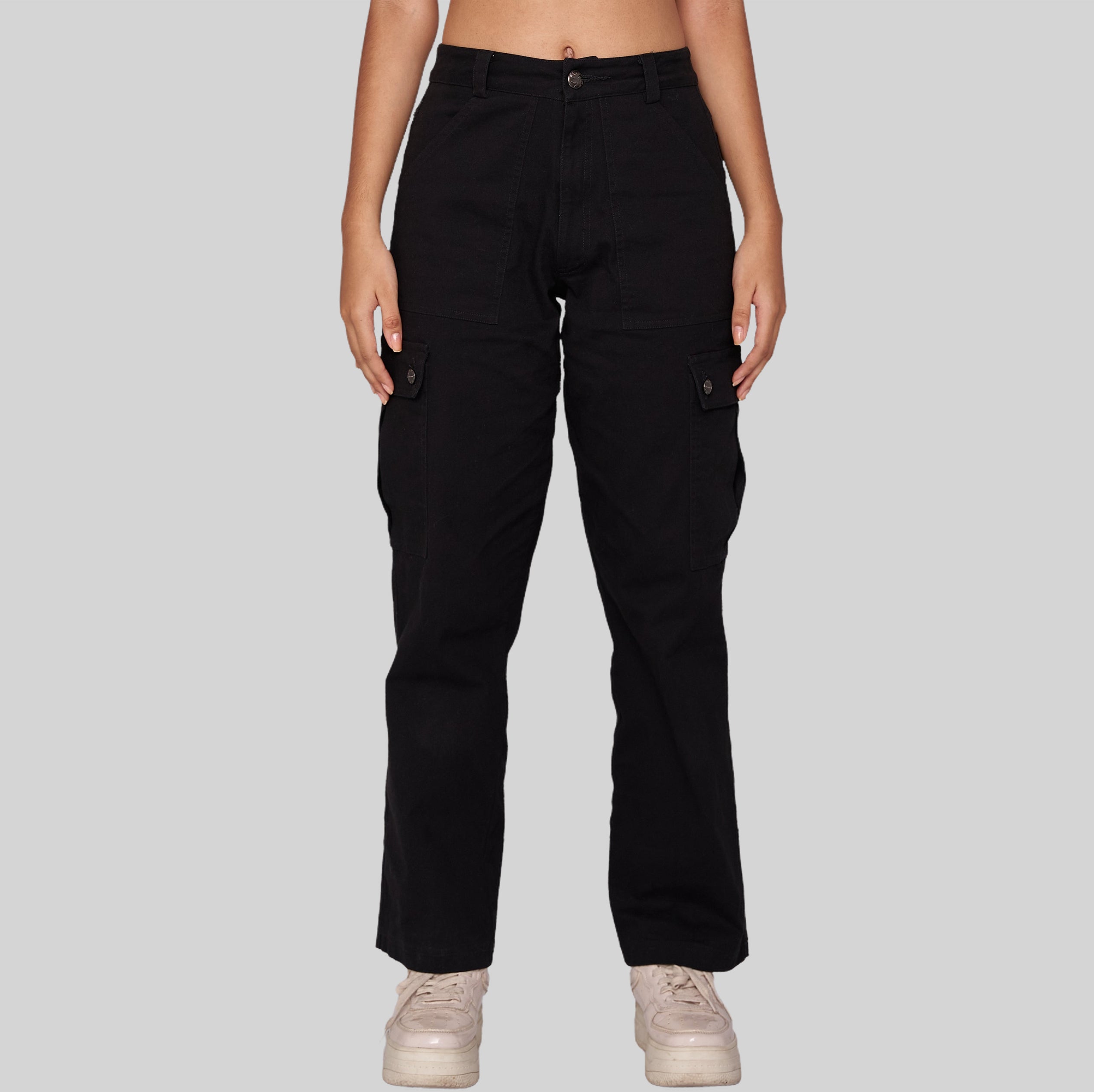 PANTALON CARGO AMMIARE NEGRO CLEMONT