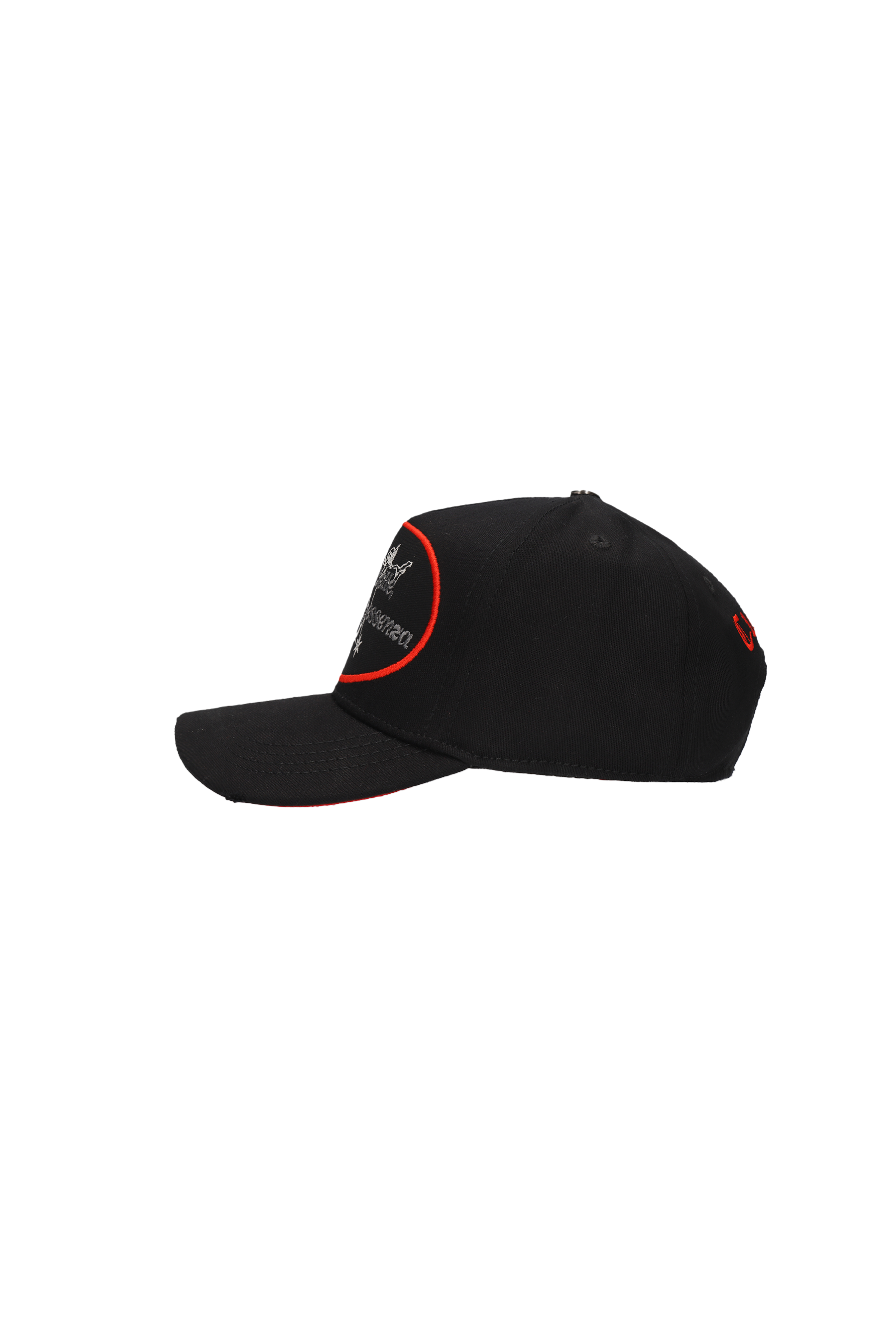 CLEMONT BLACK OVAL CAP