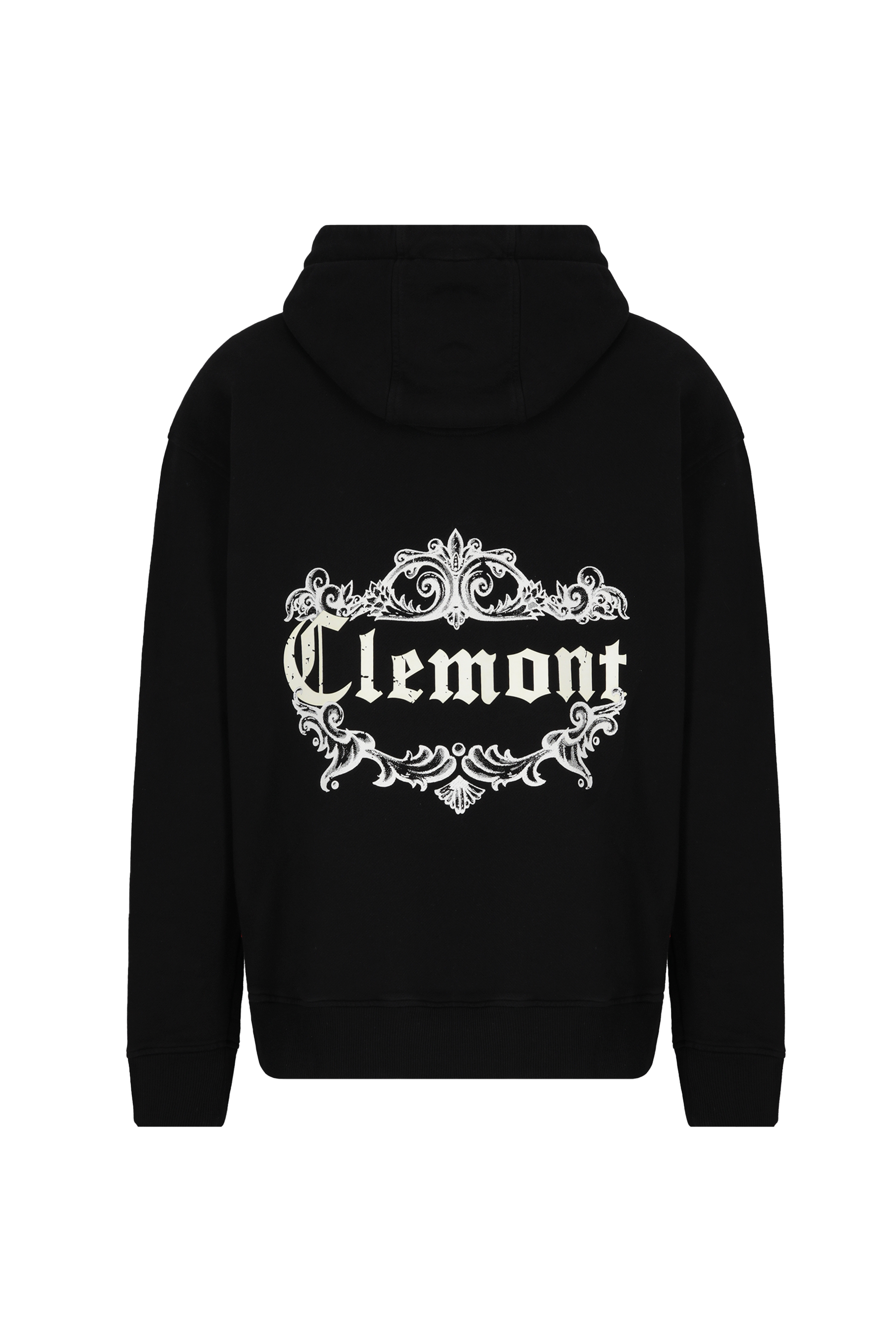HOODIE MEN  FIORITURA BLACK CLEMONT