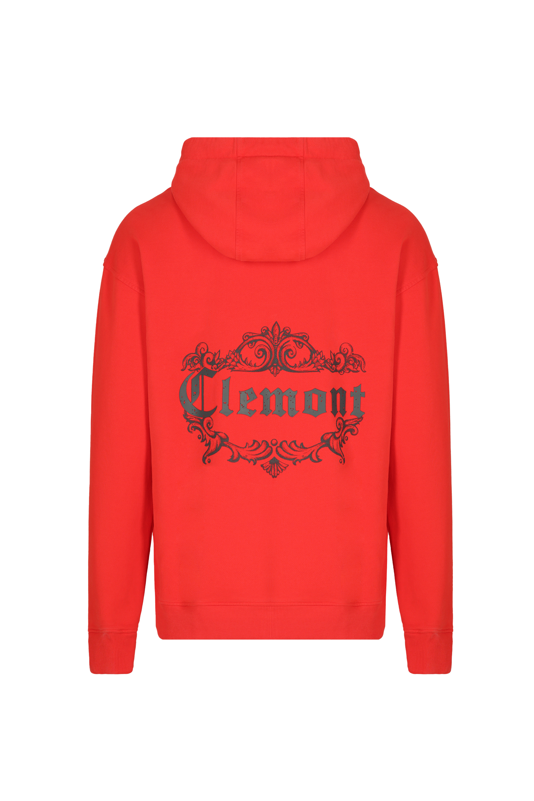 HOODIE MEN  FIORITURA RED CLEMONT