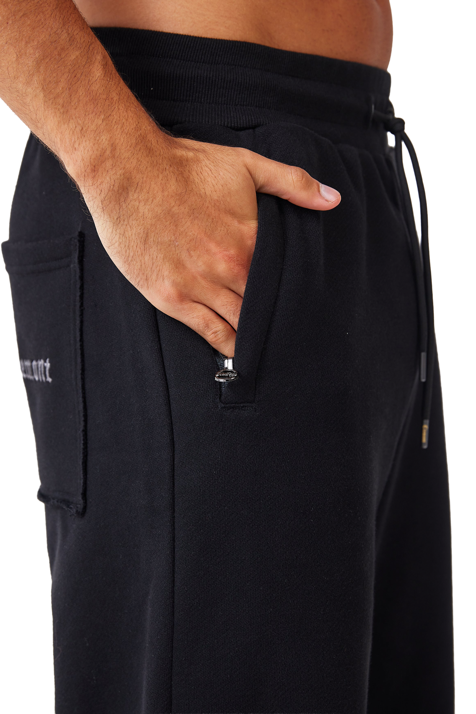 JOGGER SHORTS SPETTRALE  NEGRO CLEMONT