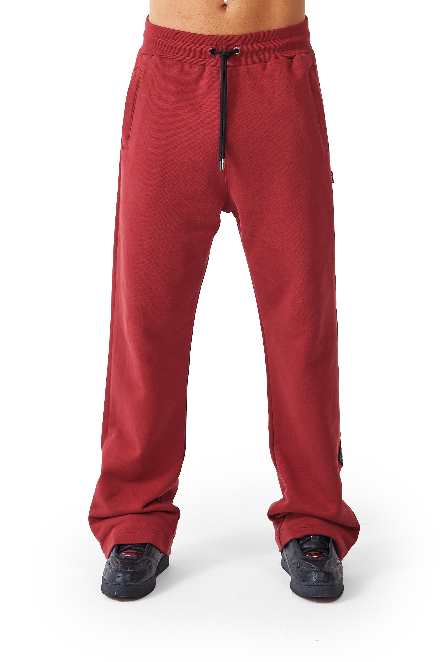 JOGGER SHORTS SPETTRALE  BURGUNDY CLEMONT