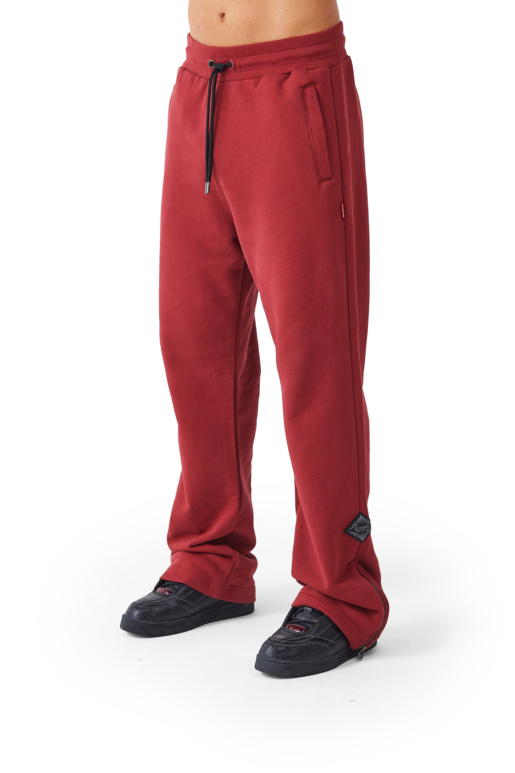 JOGGER SHORTS SPETTRALE  BURGUNDY CLEMONT
